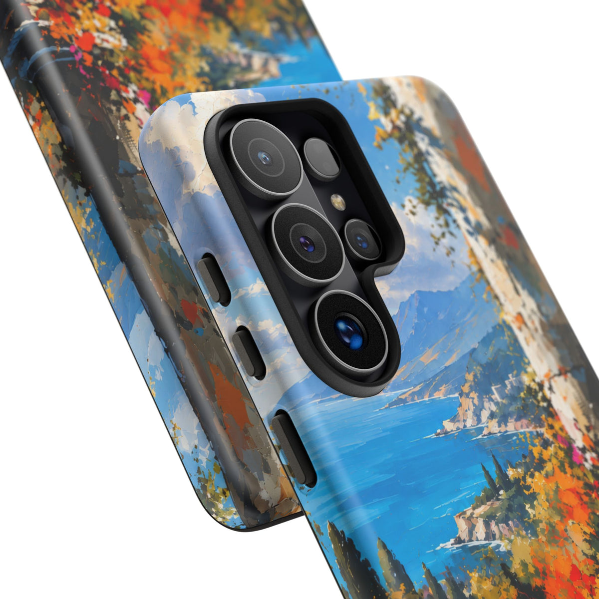 Azure Sanctuary Samsung Galaxy Tough Case | Painterly Coastal Landscape