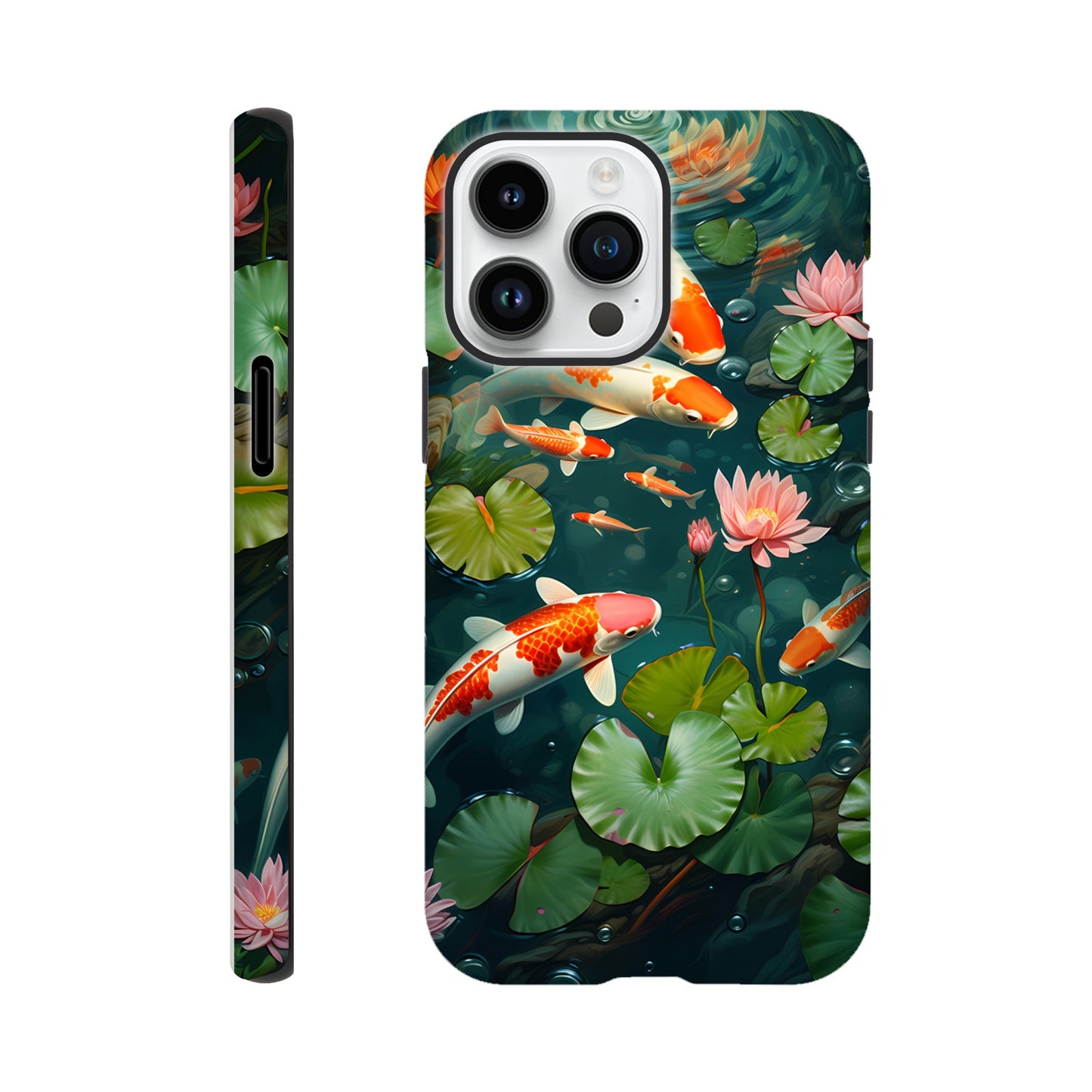 iPhone Case - Tranquil Koi Oasis