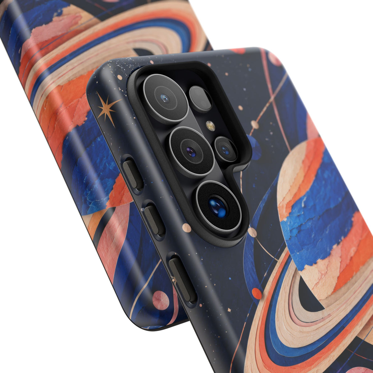 Cosmic Cut Paper Samsung Galaxy Tough Case | modern space