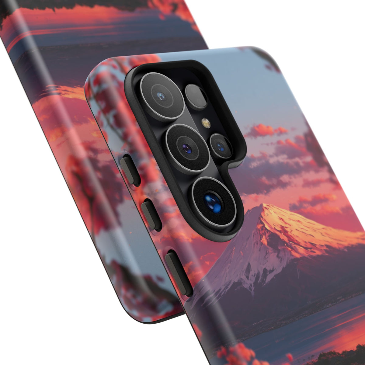 Fuji Rose Horizon Samsung Galaxy Tough Phone Case