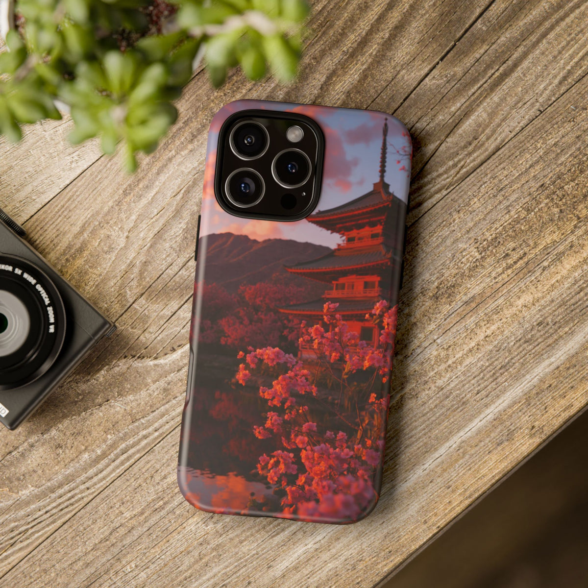 Pagoda Afterglow iPhone Tough Phone Case