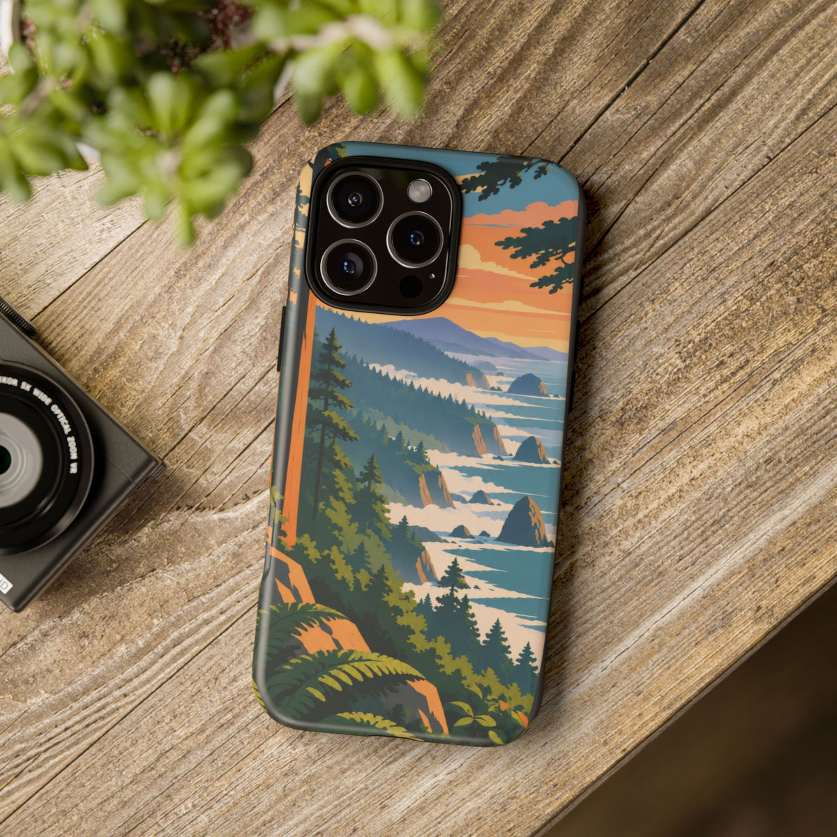 Redwoods — Coastal Giants iPhone Tough Case
