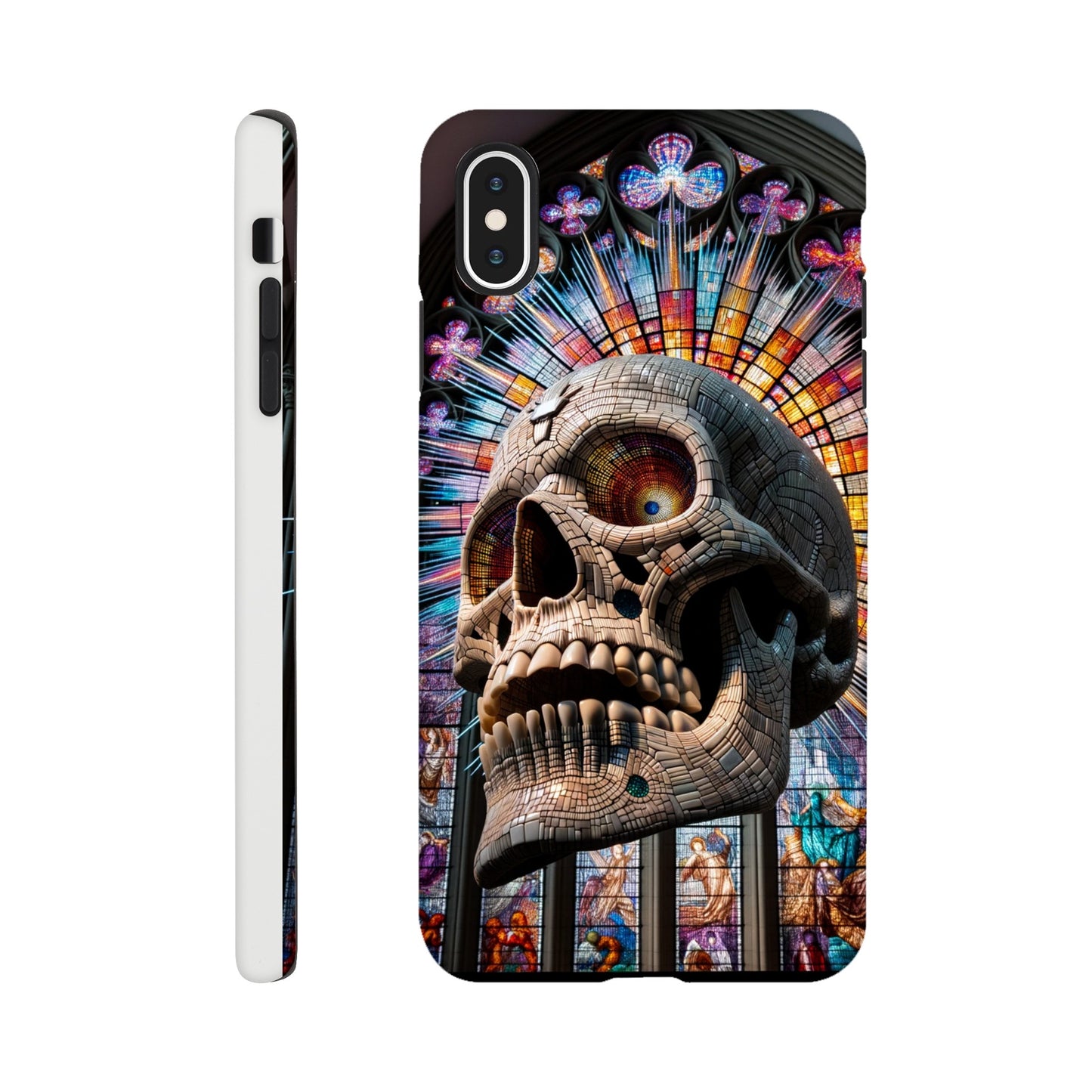 Phone Case - Stained Glass Skull