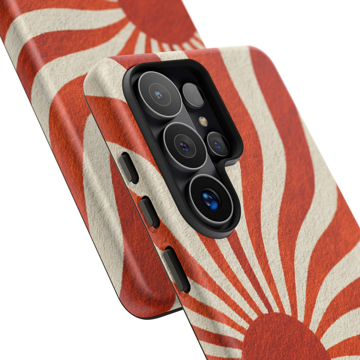 Terracotta Sunburst Samsung Galaxy Tough Phone Case
