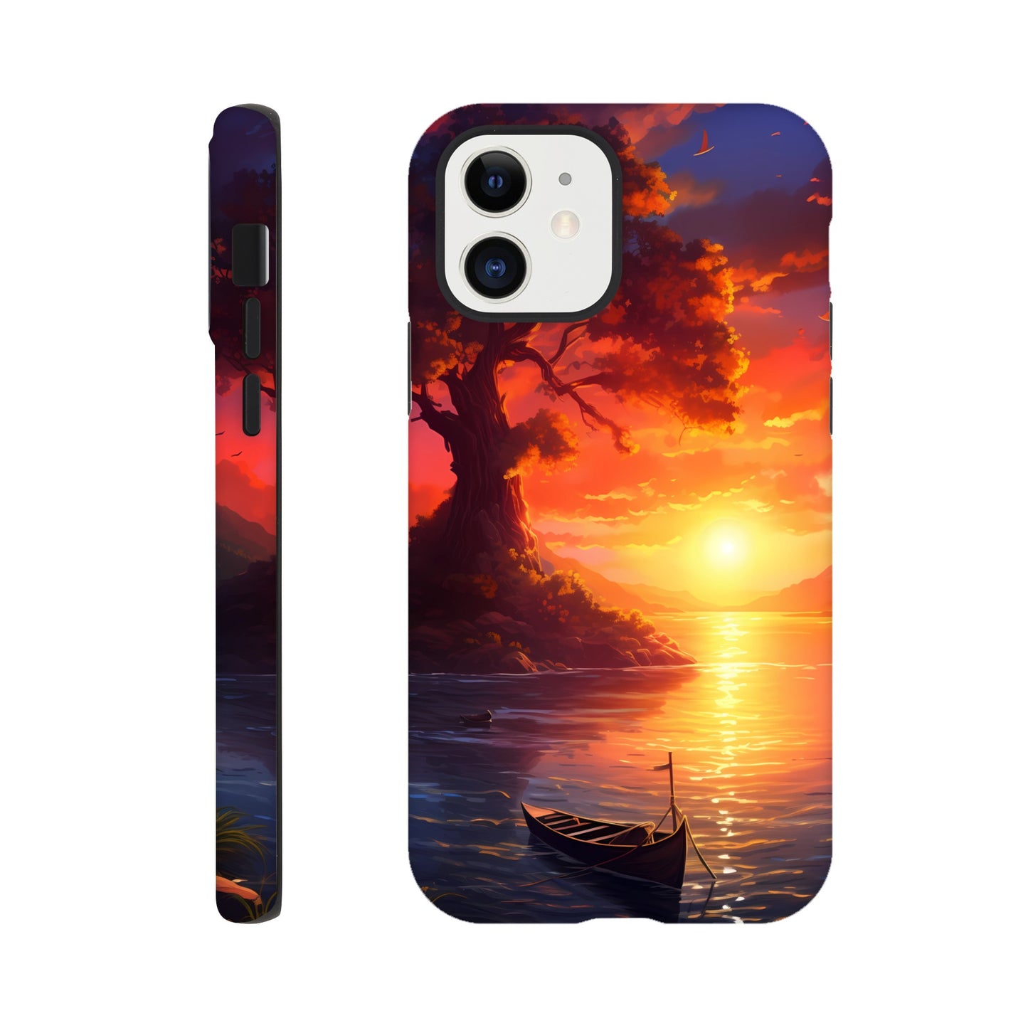 iPhone case - Solitary Sunset Serenade