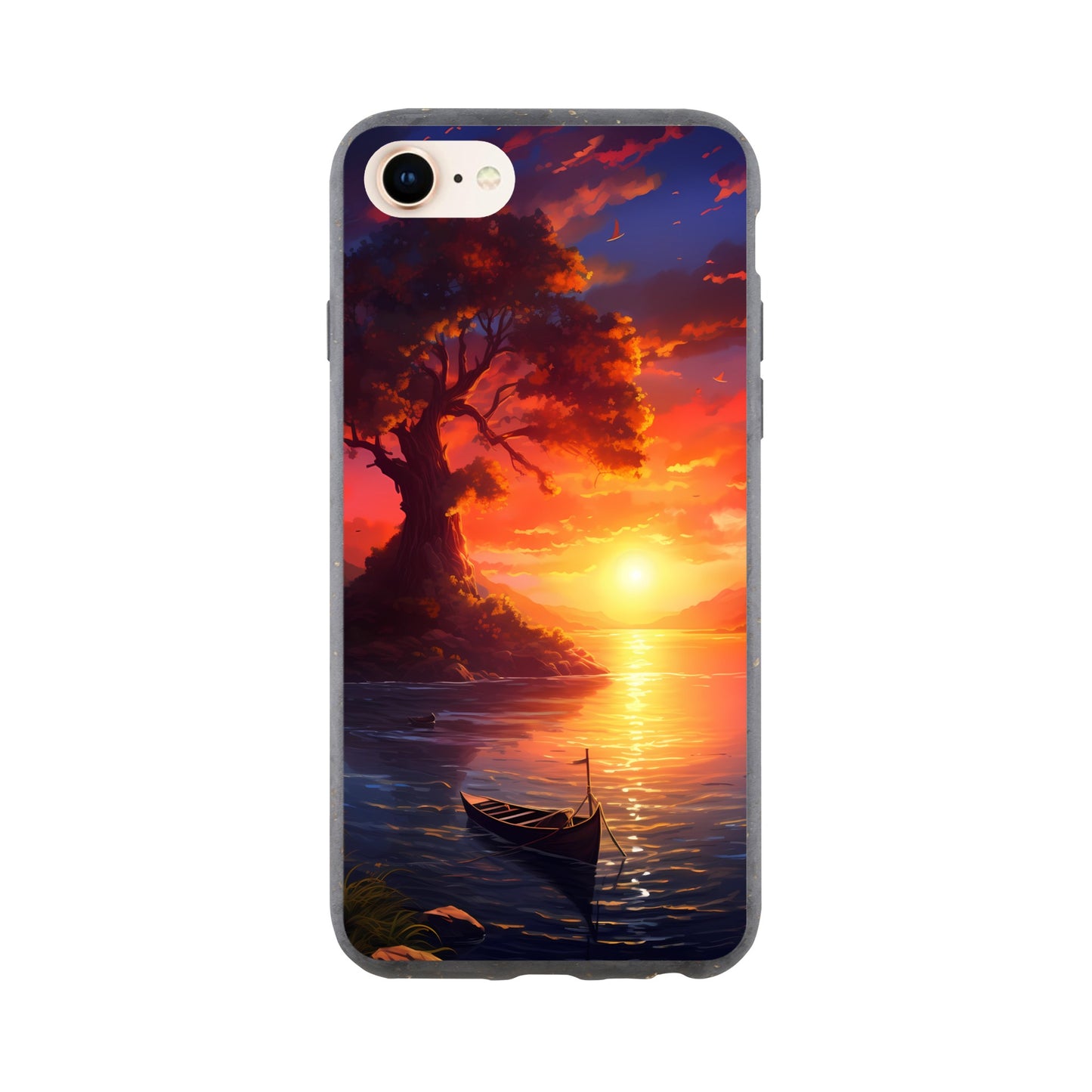 iPhone case - Solitary Sunset Serenade