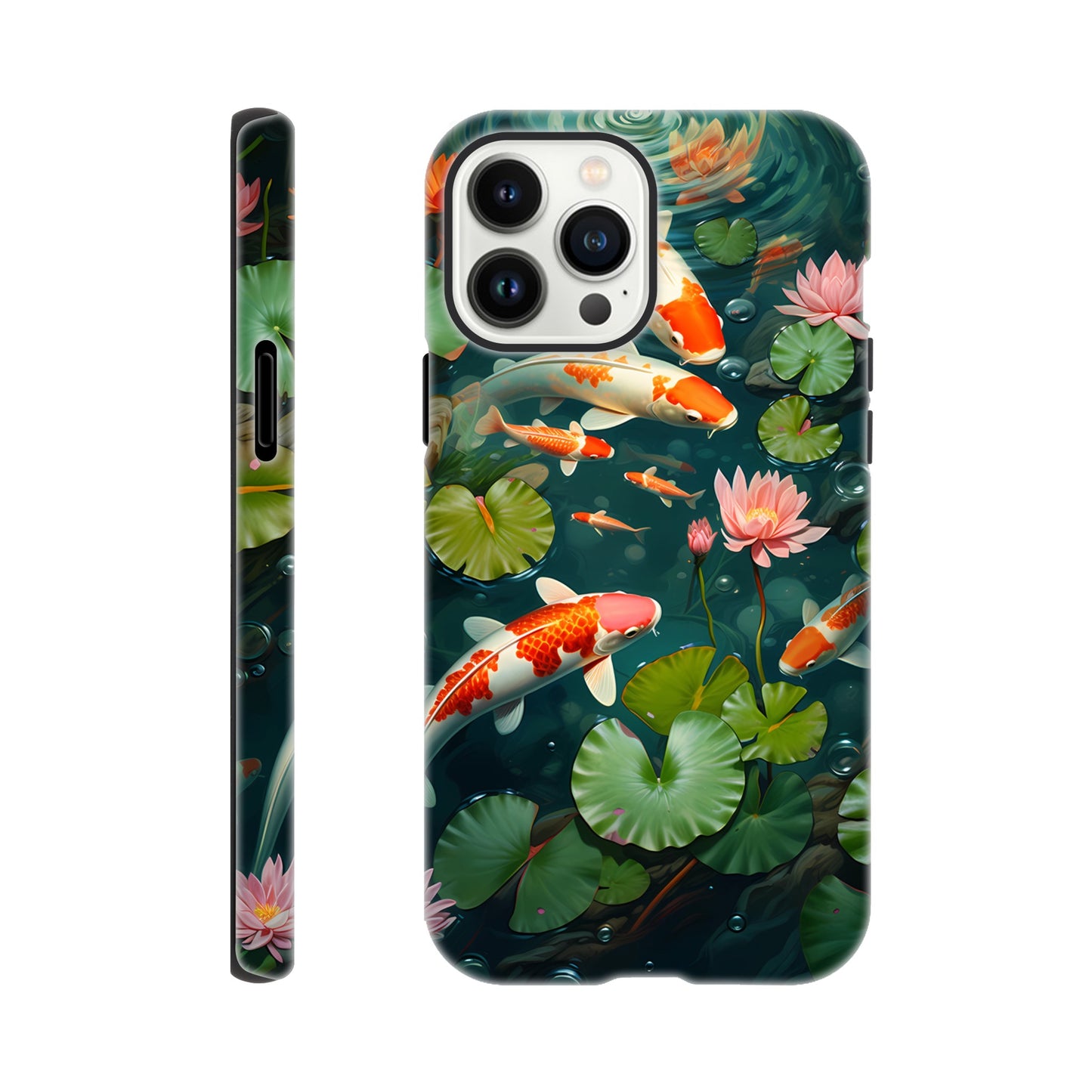 iPhone Case - Tranquil Koi Oasis