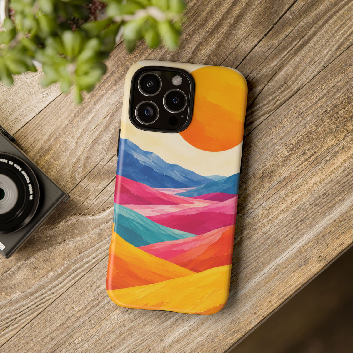 Solstice Ribbons iPhone Tough Case | sunscape