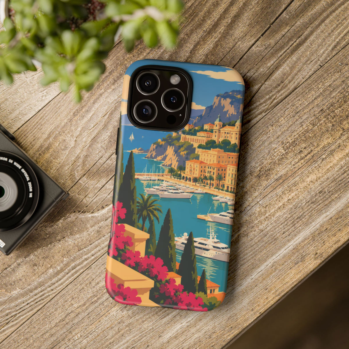 Monte Carlo — Harbor Glamour iPhone Tough Case