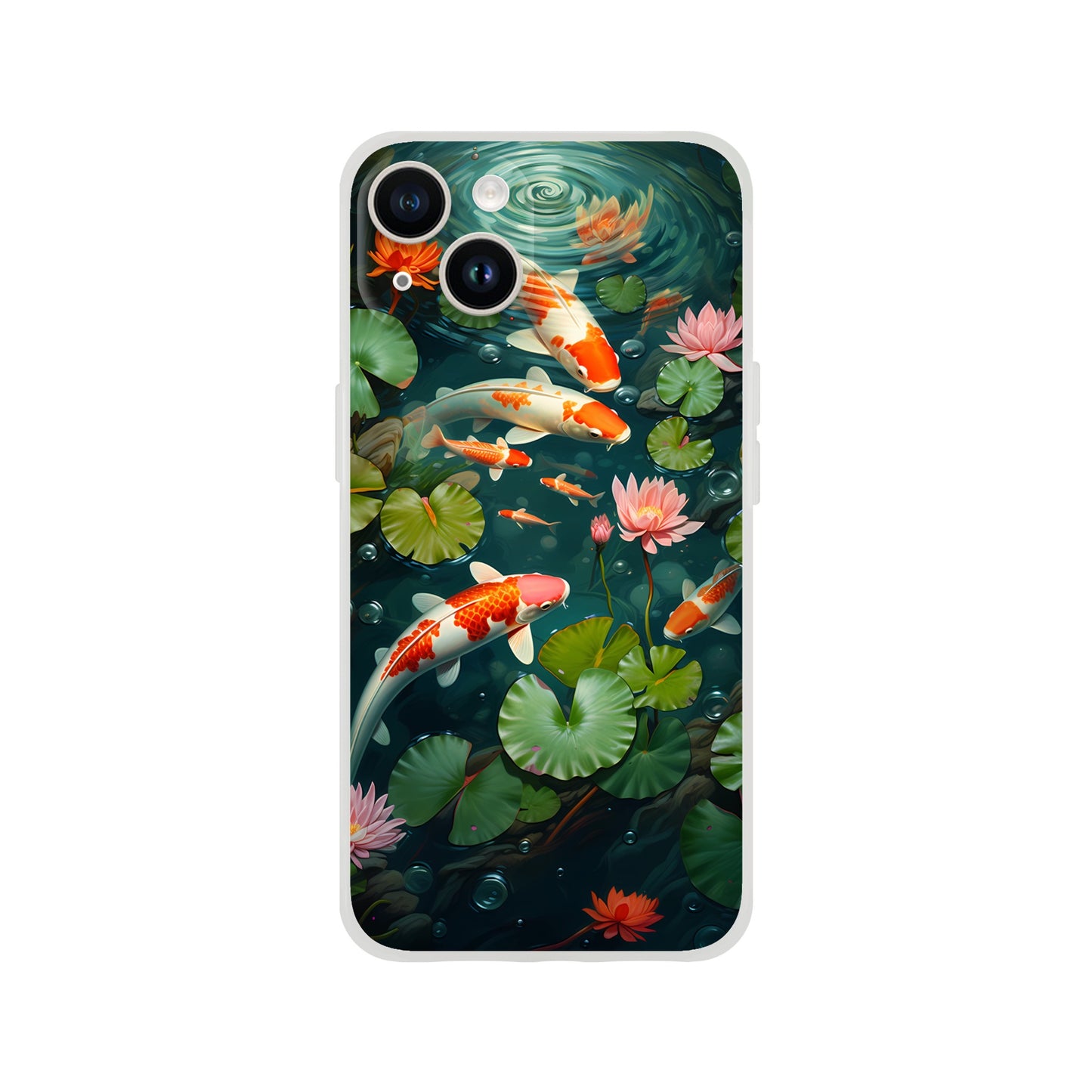 iPhone Case - Tranquil Koi Oasis