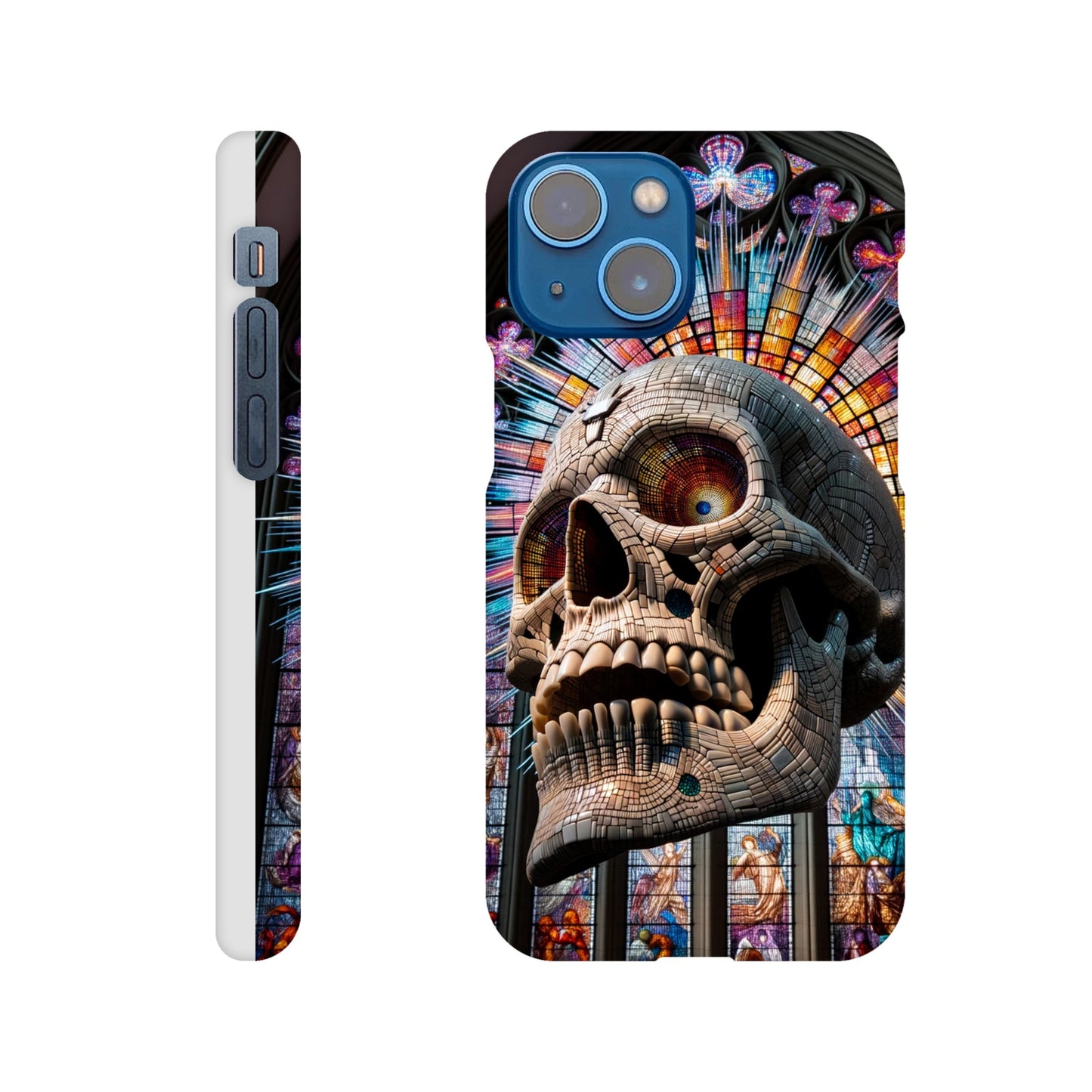 Phone Case - Stained Glass Skull