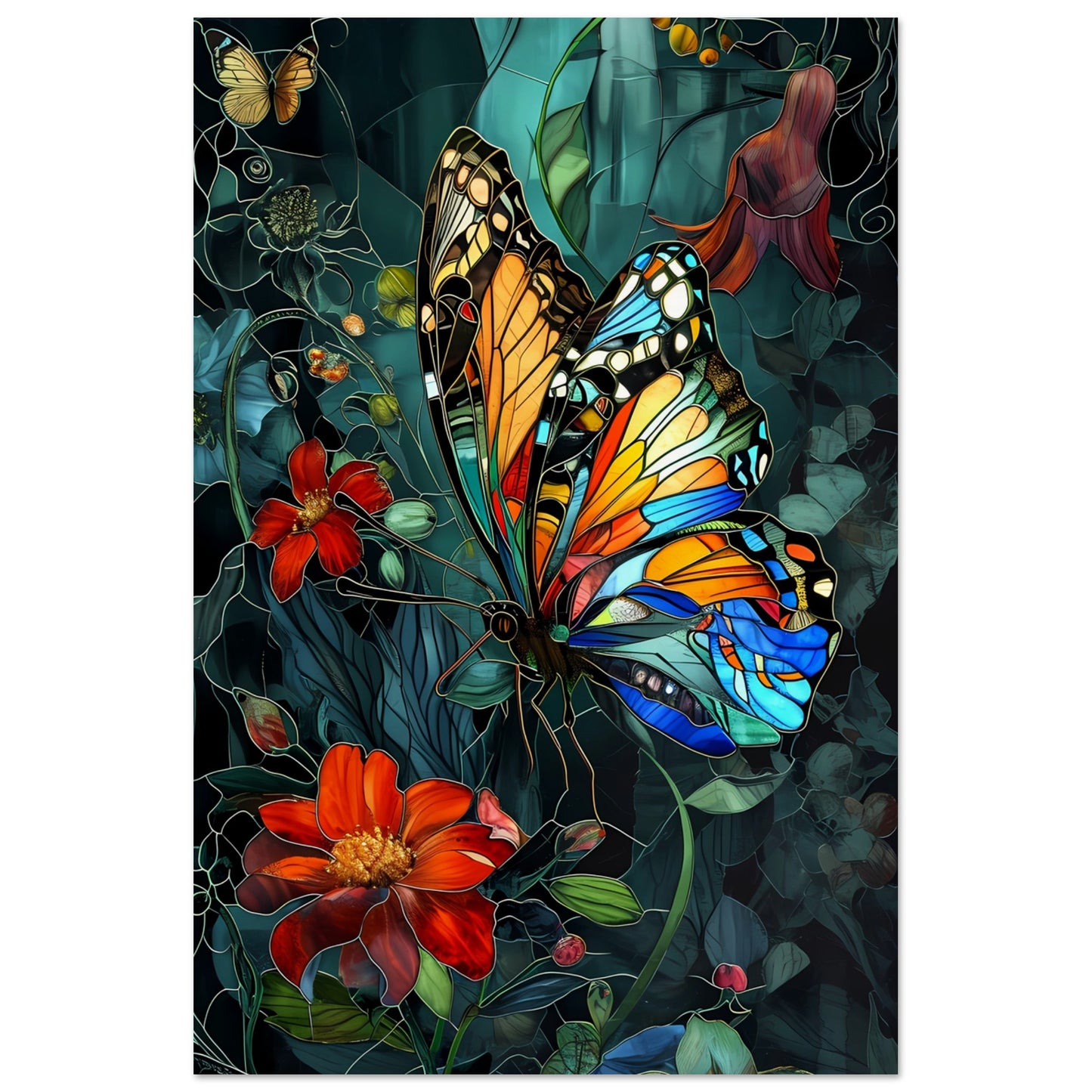 Paper Poster - Botanical Brilliance