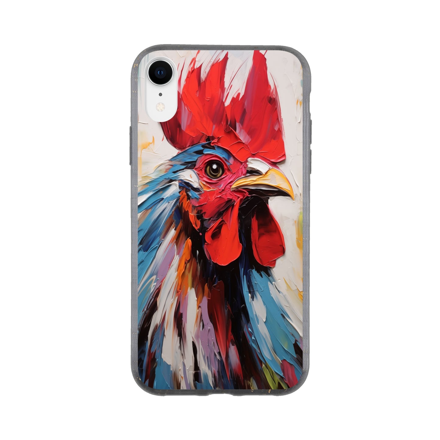 iPhone Case - Rooster Vibrant Vigilance
