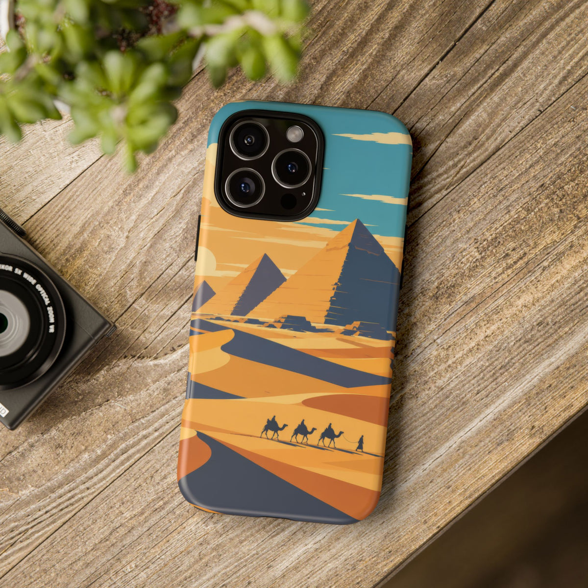 The Pyramids — Sands of Gold iPhone Tough Case