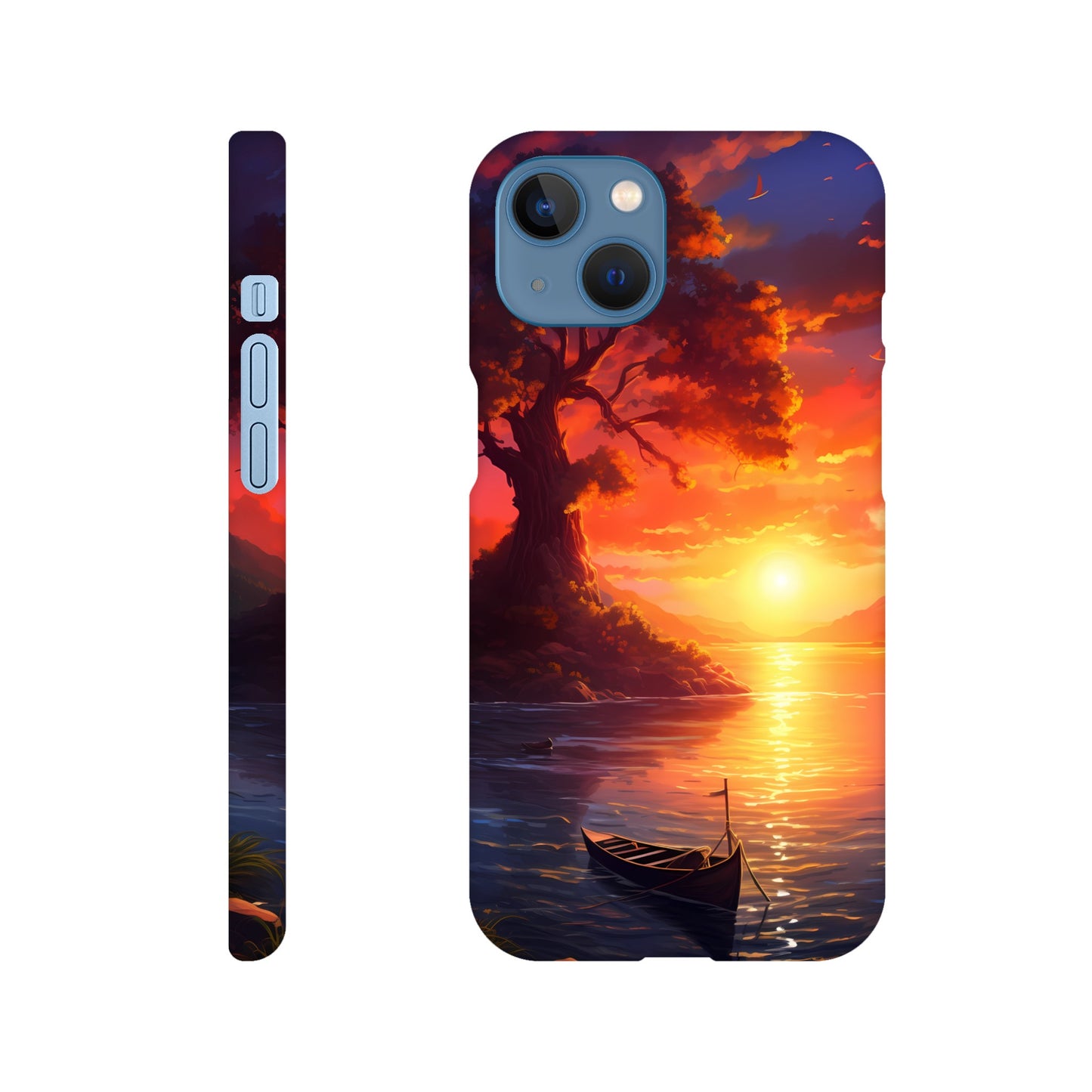 iPhone case - Solitary Sunset Serenade
