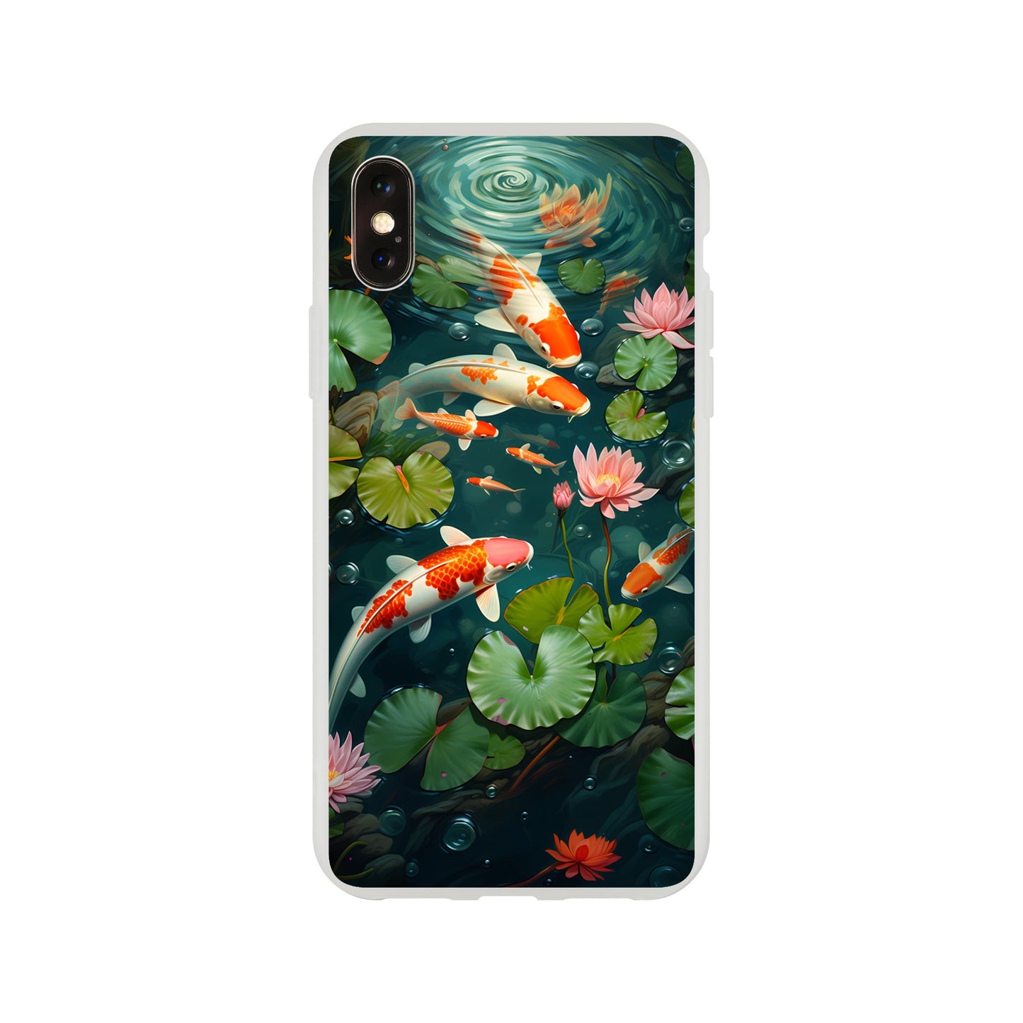 iPhone Case - Tranquil Koi Oasis