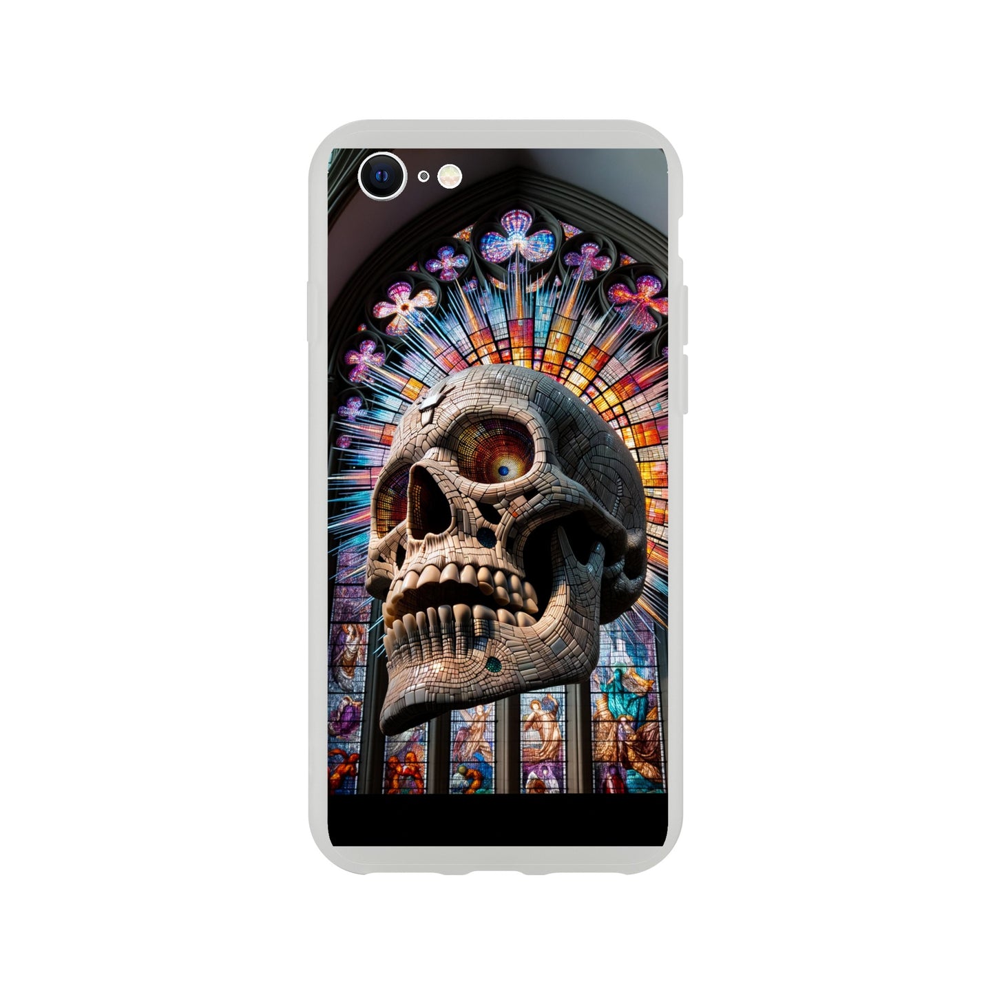 Phone Case - Stained Glass Skull