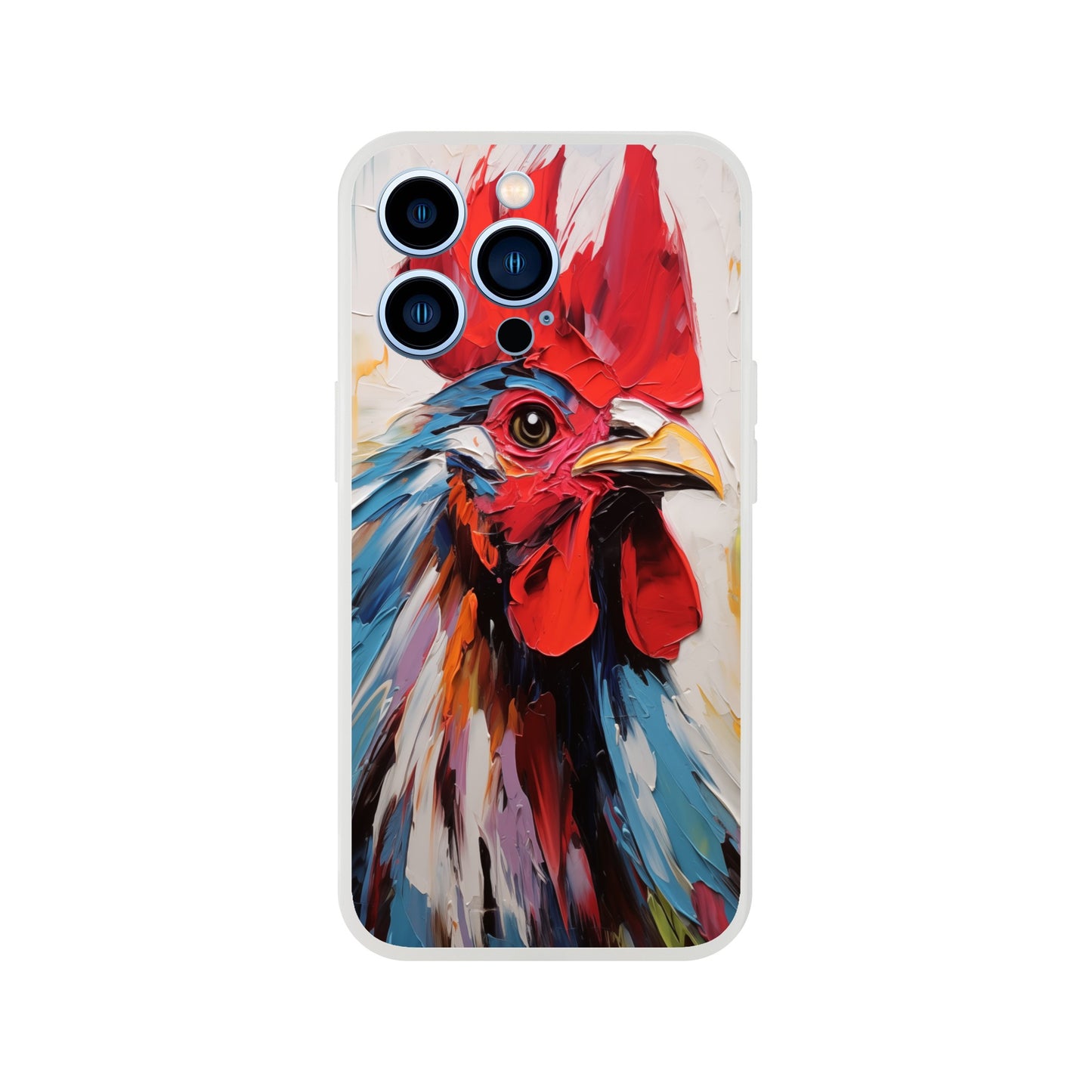 iPhone Case - Rooster Vibrant Vigilance
