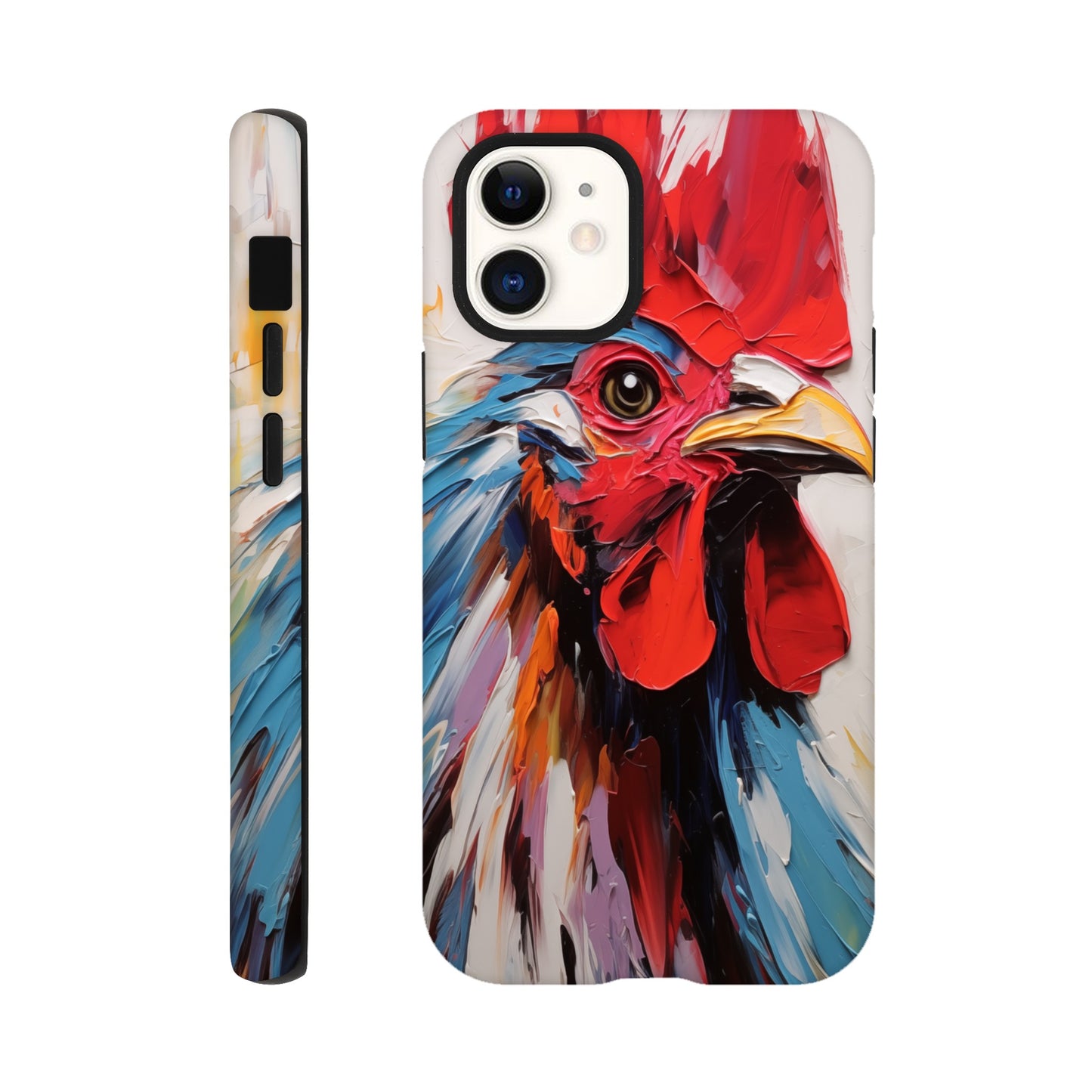 iPhone Case - Rooster Vibrant Vigilance