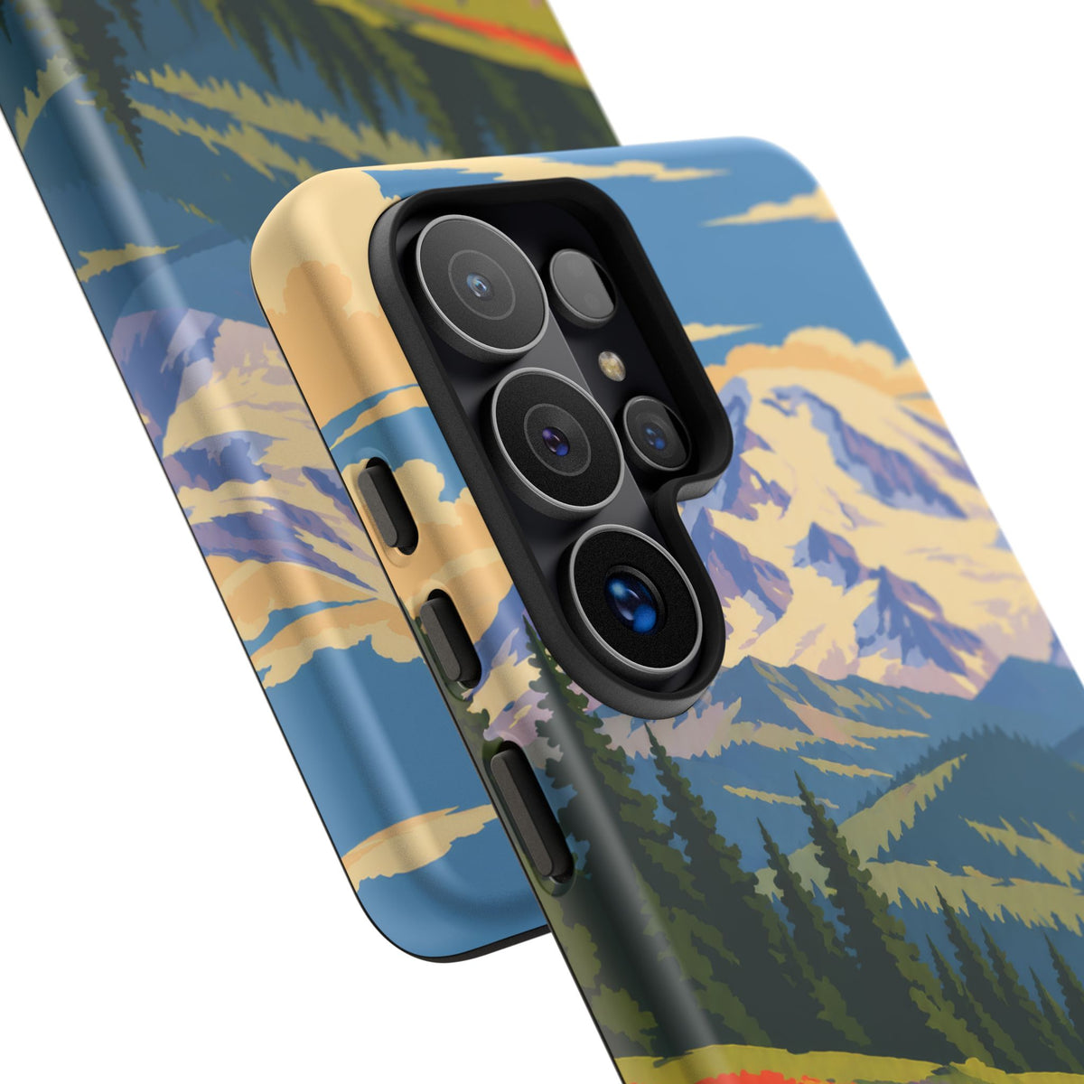 Mount Rainier — Meadow Radiance Samsung Galaxy Tough Case