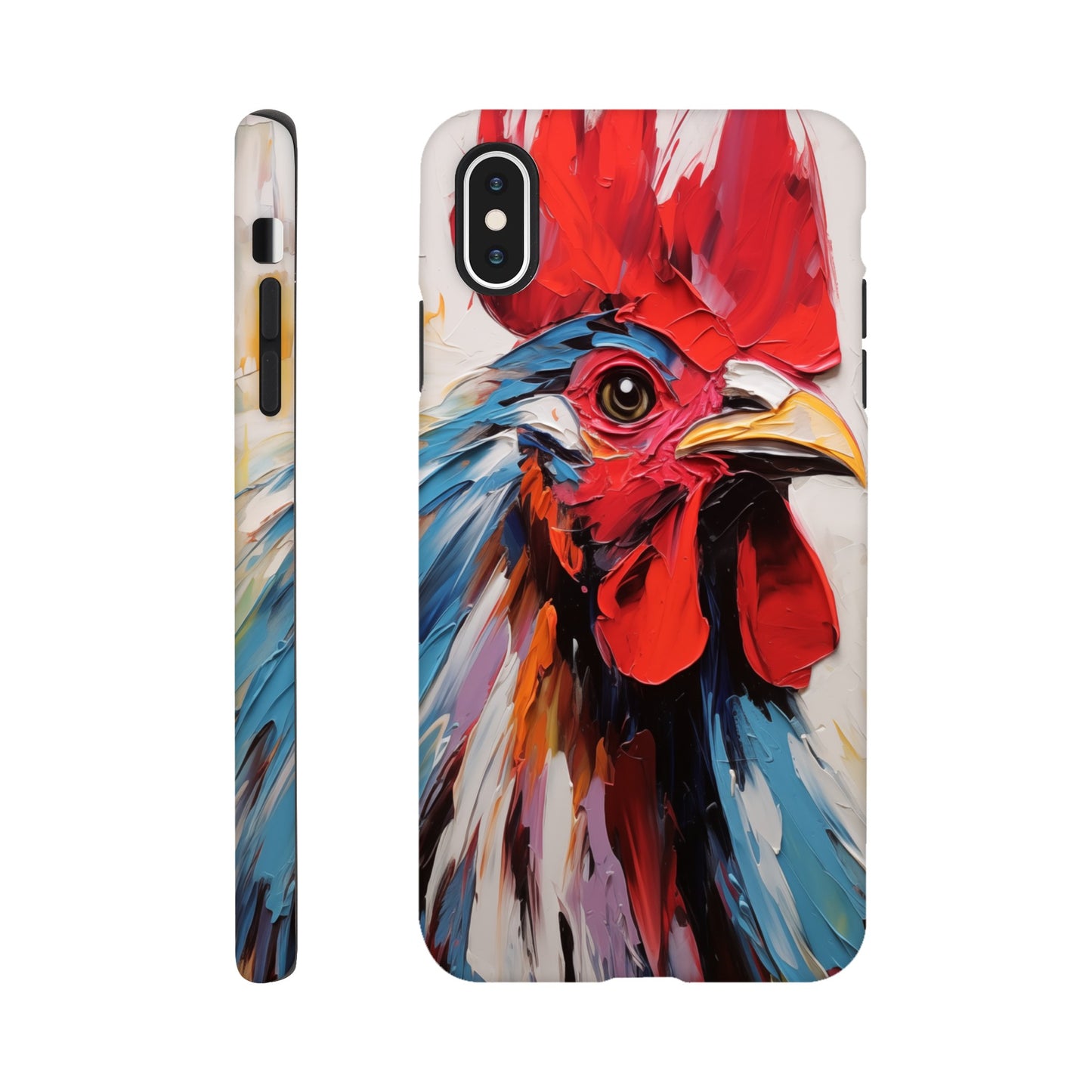 iPhone Case - Rooster Vibrant Vigilance