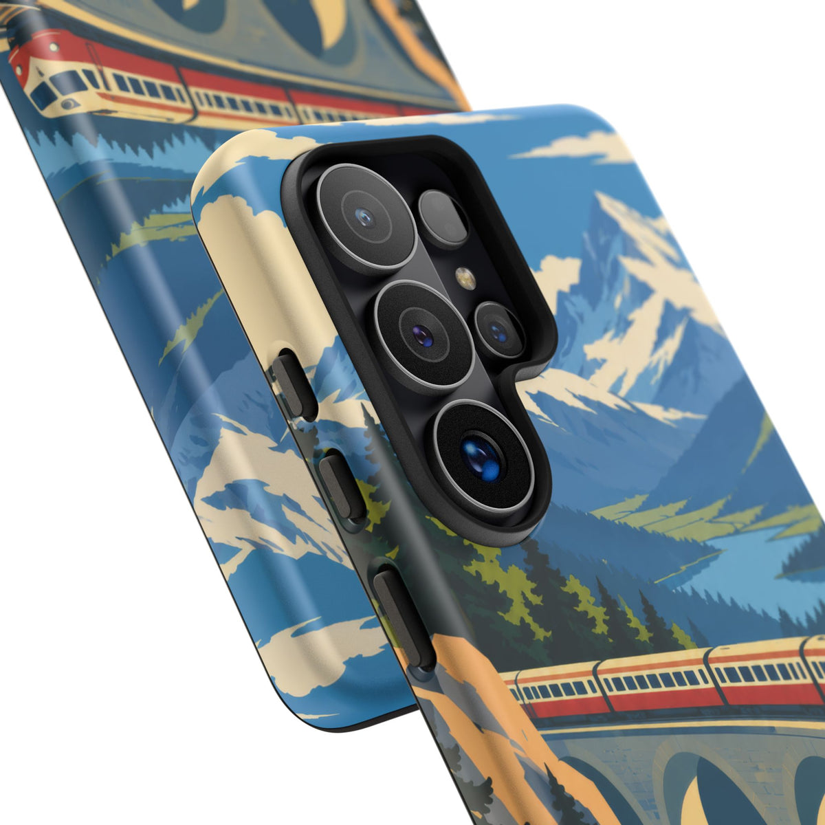 Travel by Train — Alpine Express Samsung Galaxy Tough Case | train travel