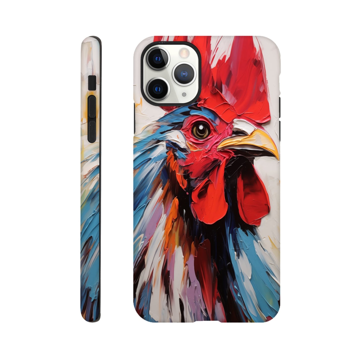 iPhone Case - Rooster Vibrant Vigilance