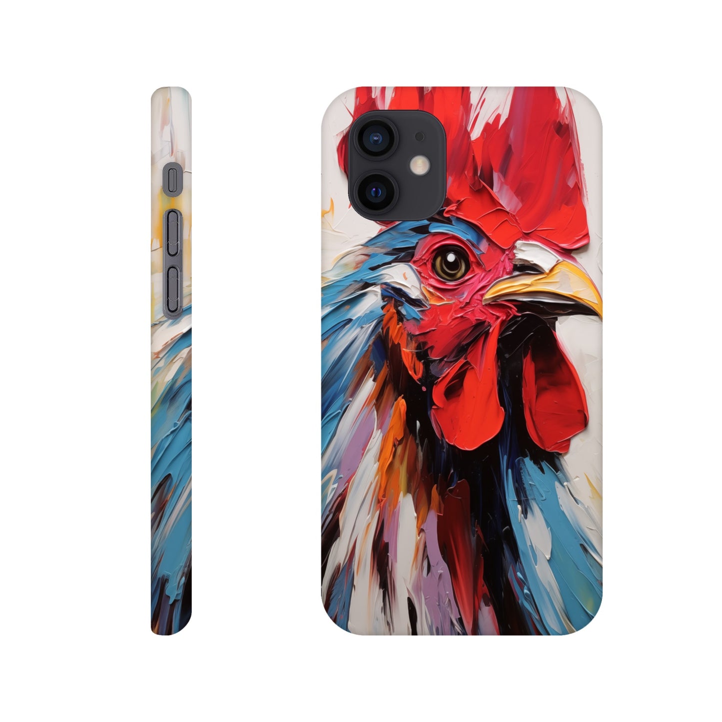 iPhone Case - Rooster Vibrant Vigilance