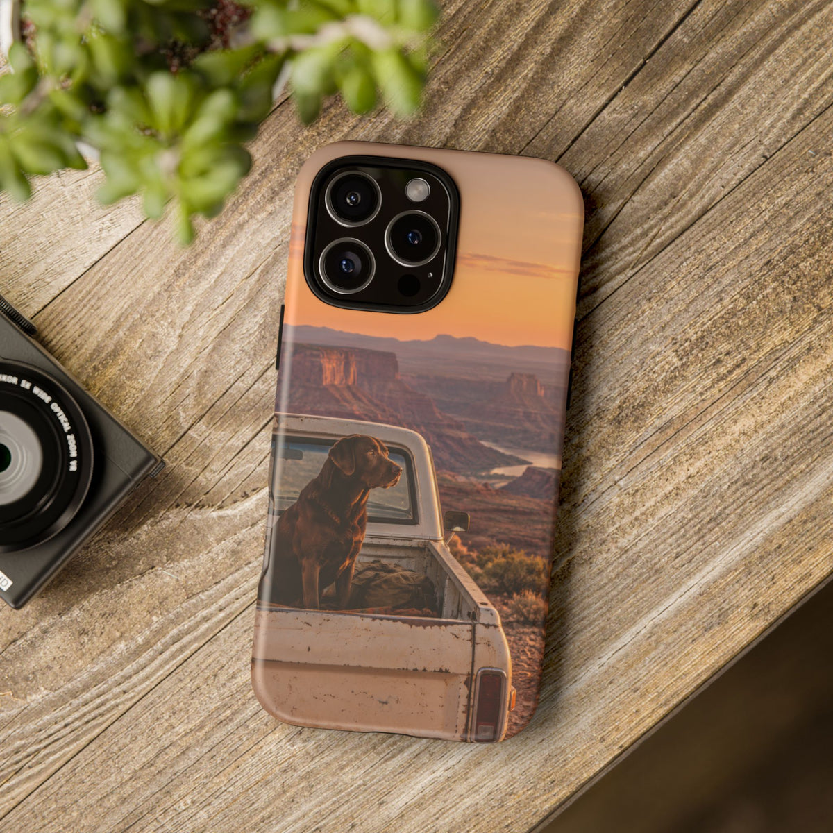 Desert Tailgate Companion iPhone Tough Case | labrador