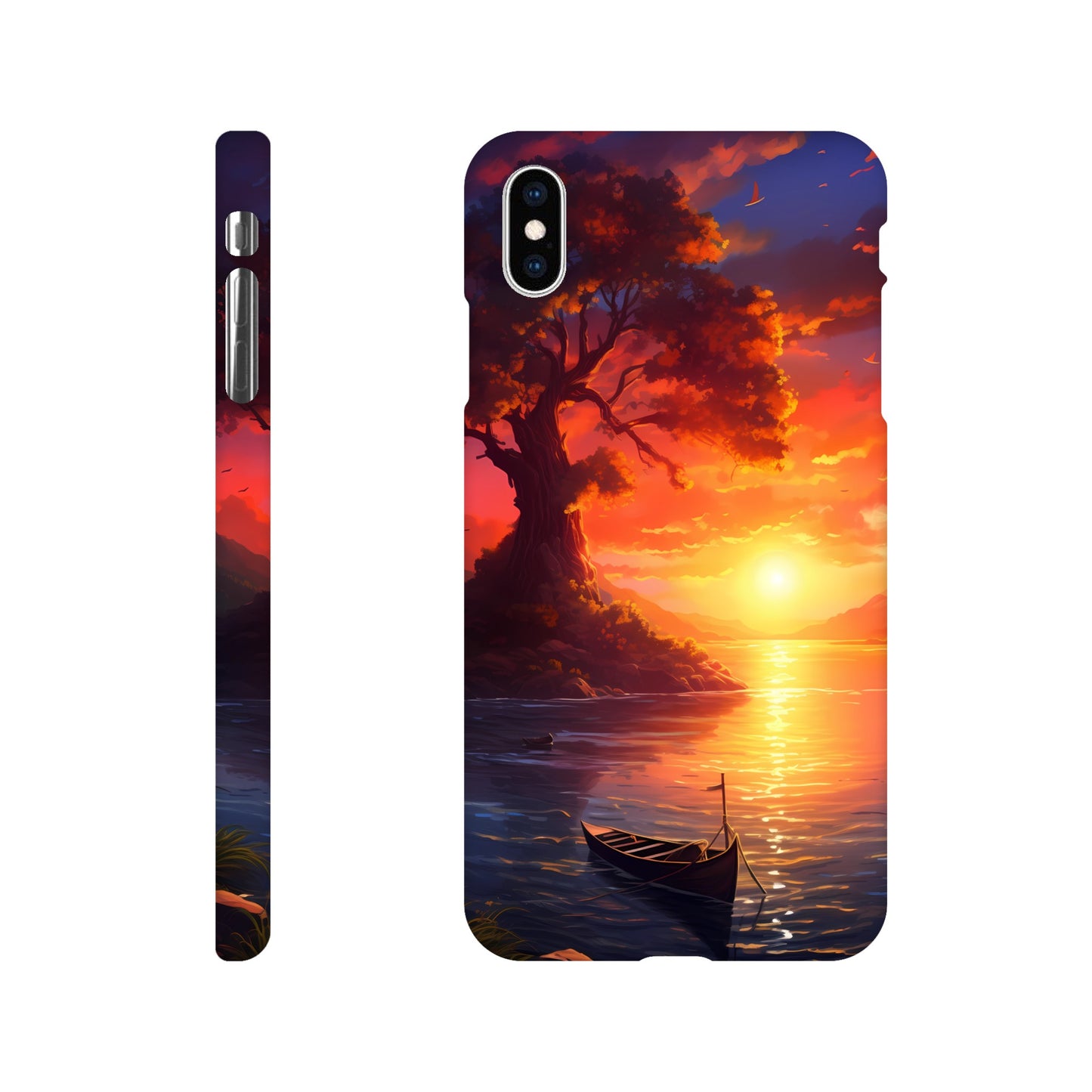 iPhone case - Solitary Sunset Serenade