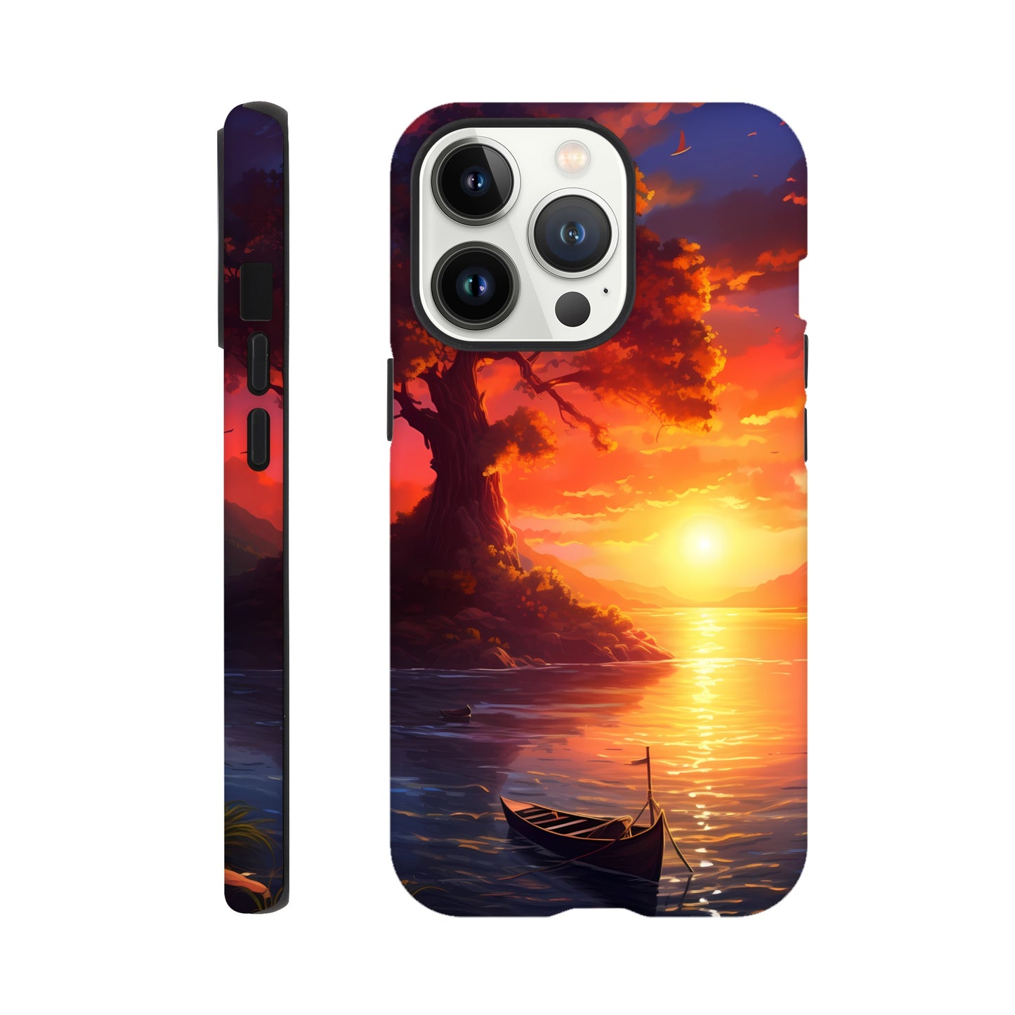 iPhone case - Solitary Sunset Serenade