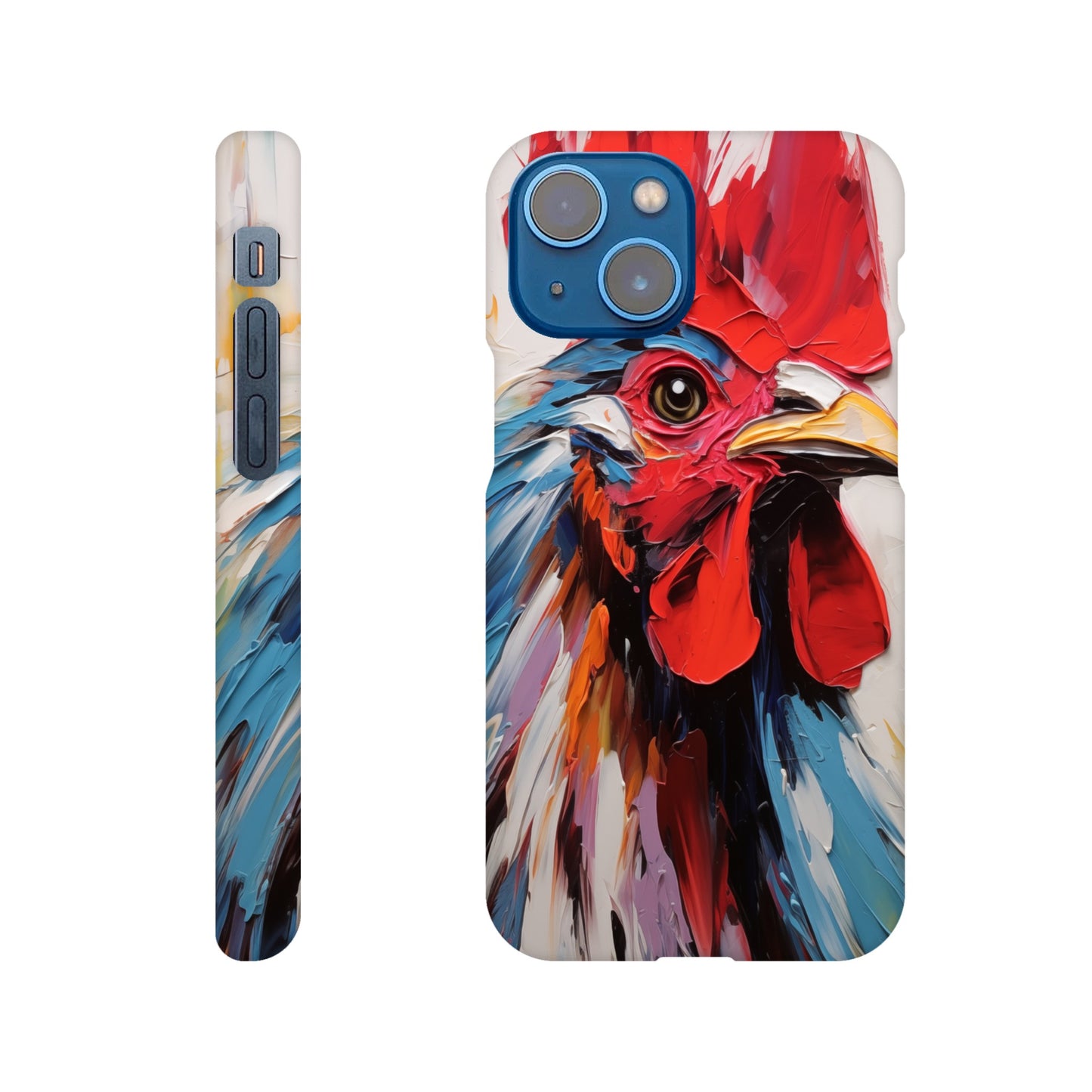 iPhone Case - Rooster Vibrant Vigilance