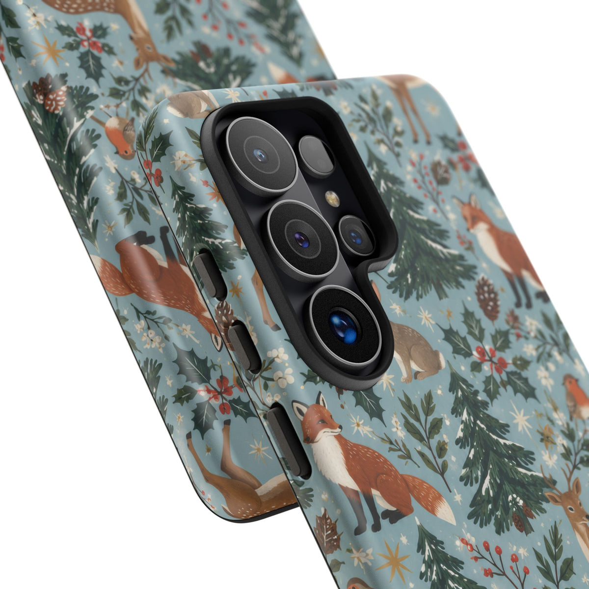 Winter Woodland Gathering Samsung Galaxy Tough Case | woodland christmas
