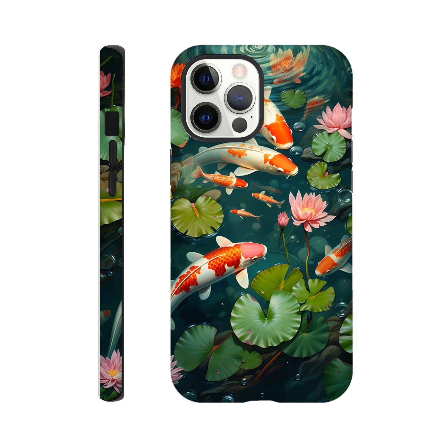 iPhone Case - Tranquil Koi Oasis