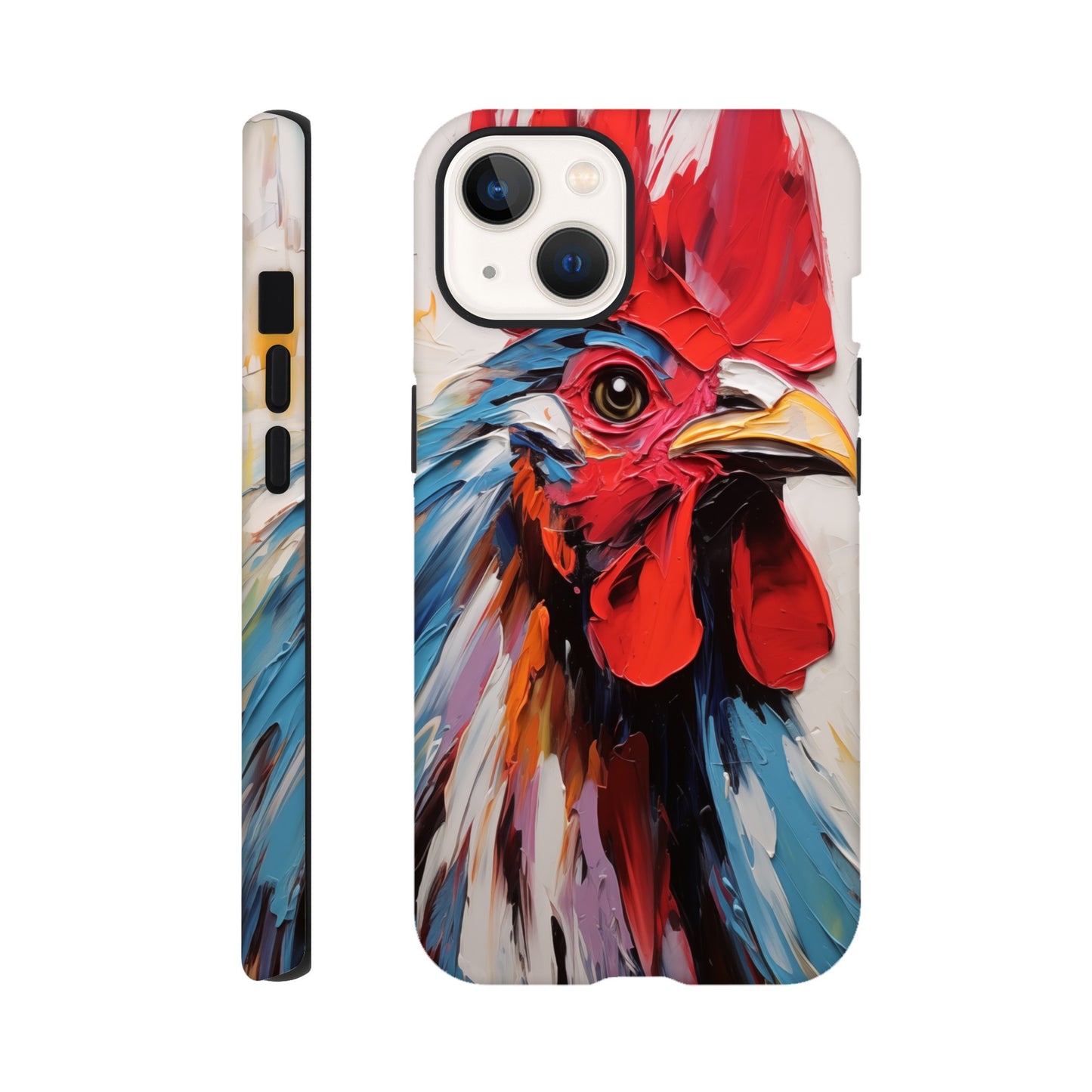 iPhone Case - Rooster Vibrant Vigilance