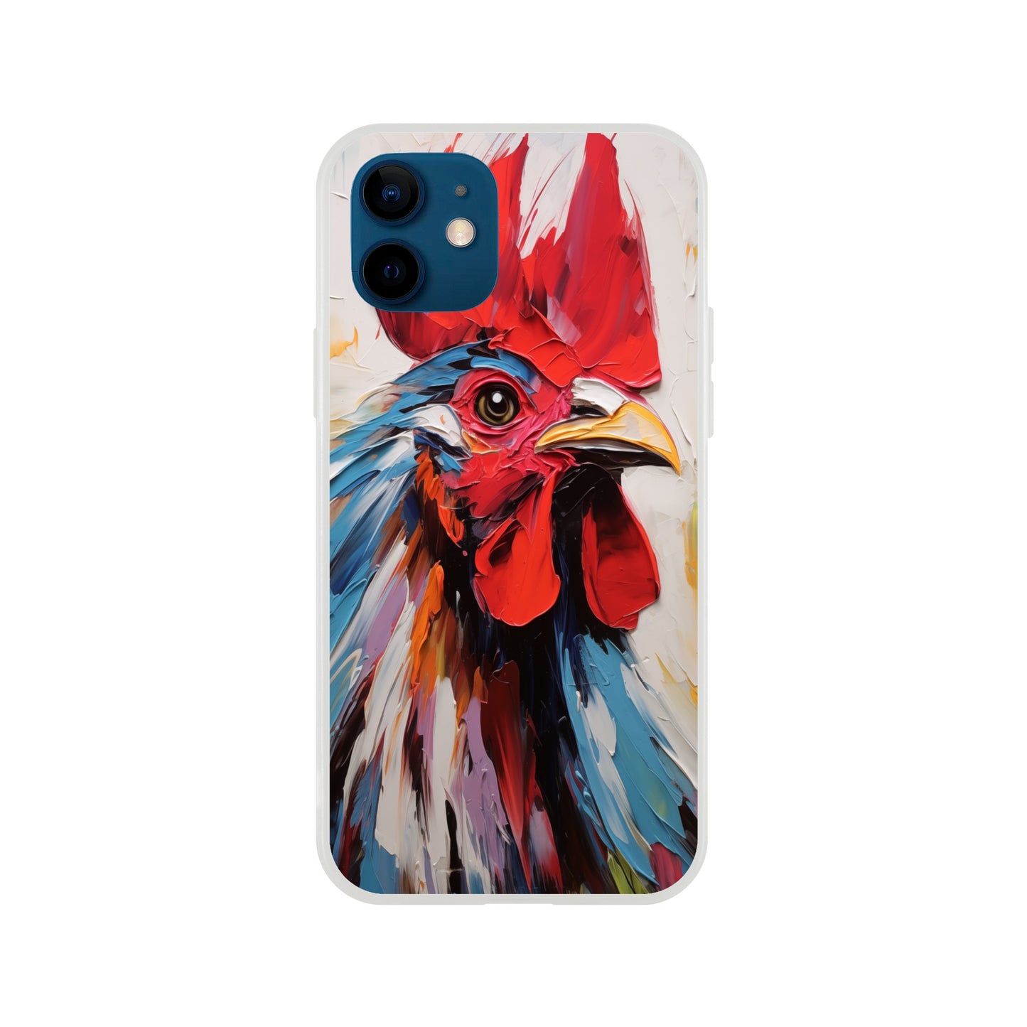 iPhone Case - Rooster Vibrant Vigilance