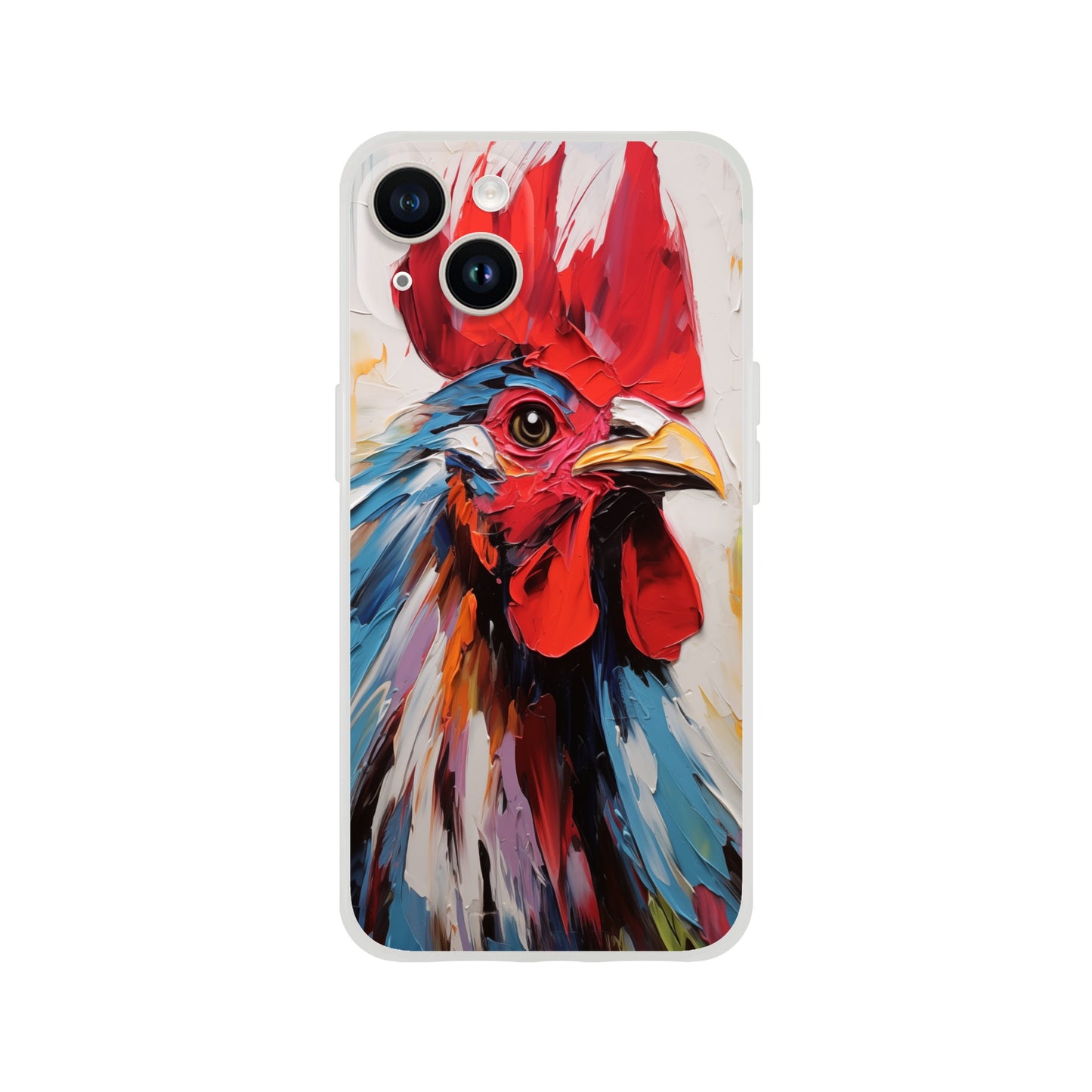 iPhone Case - Rooster Vibrant Vigilance