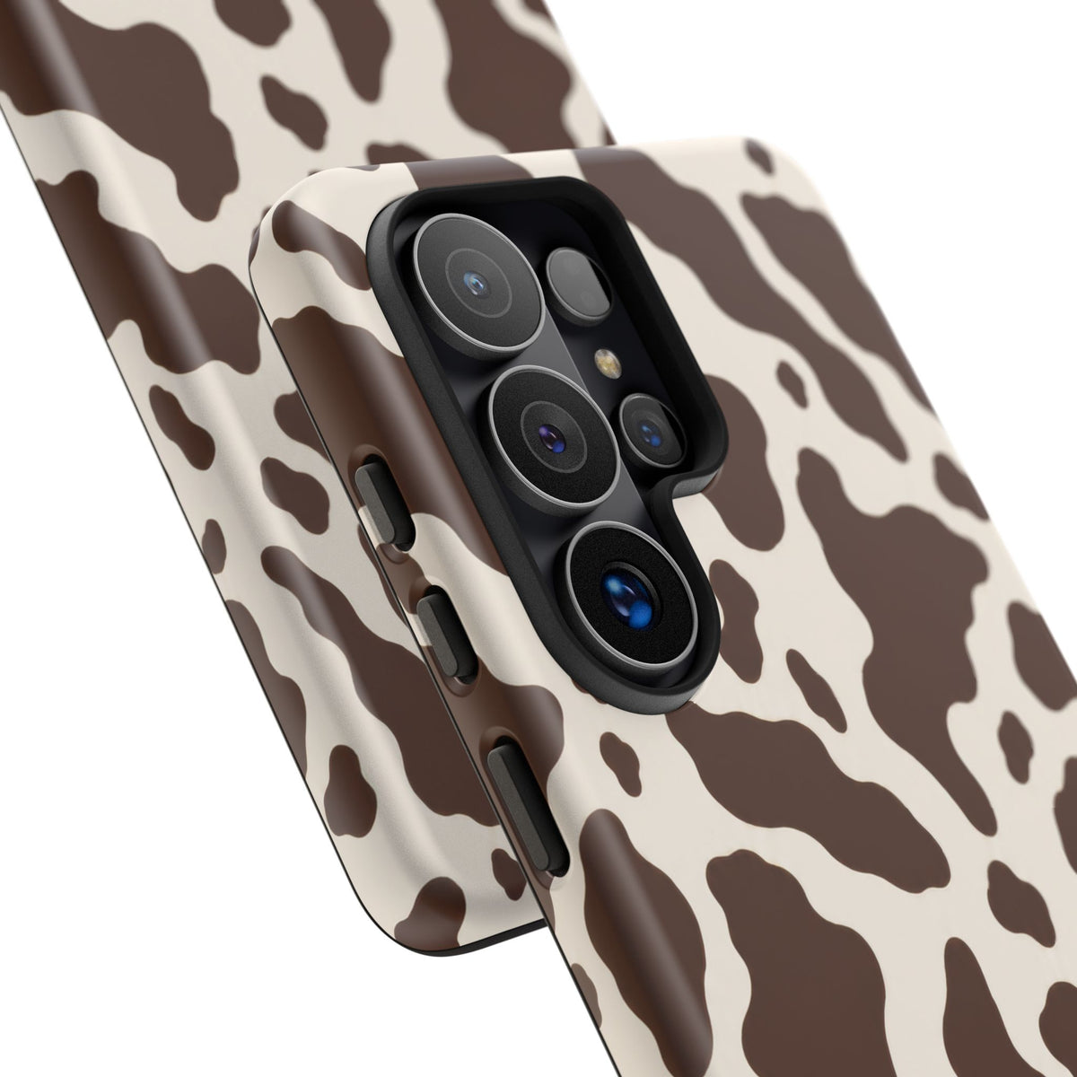 Cocoa Ranch Samsung Galaxy Tough Case | Brown Cow Print