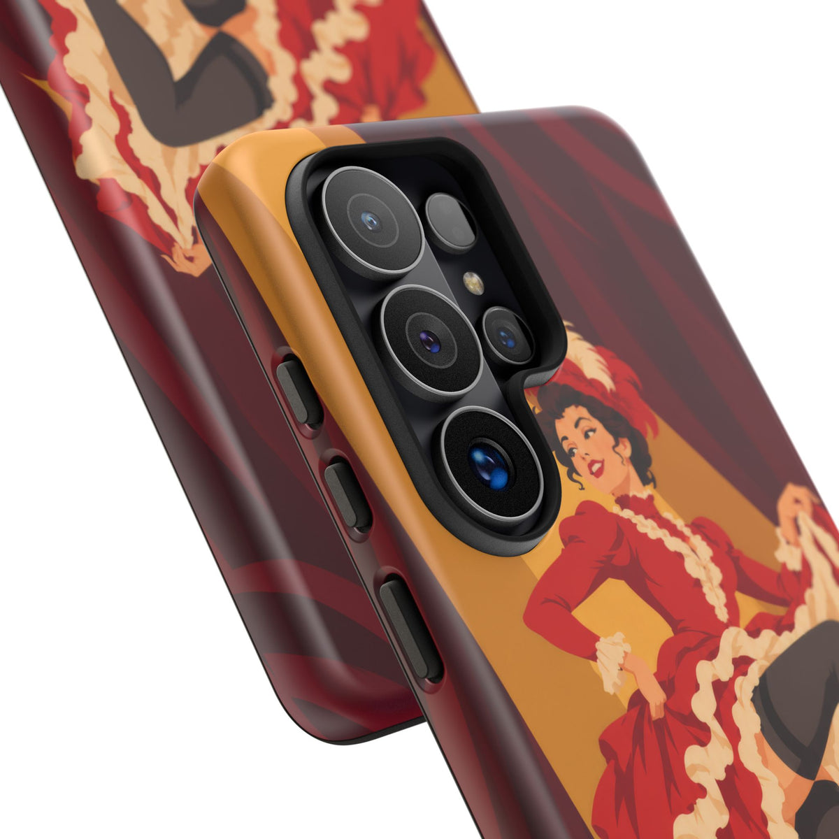 Moulin Rouge Dancer — Crimson Cabaret Samsung Galaxy Tough Case | cabaret dancer