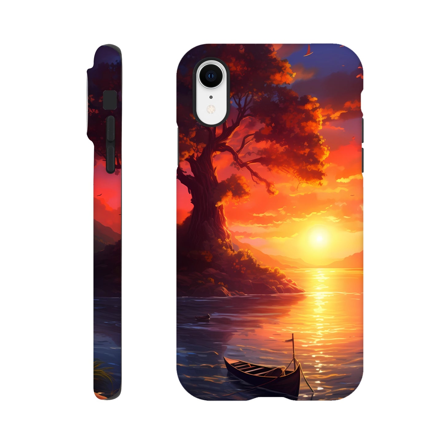 iPhone case - Solitary Sunset Serenade