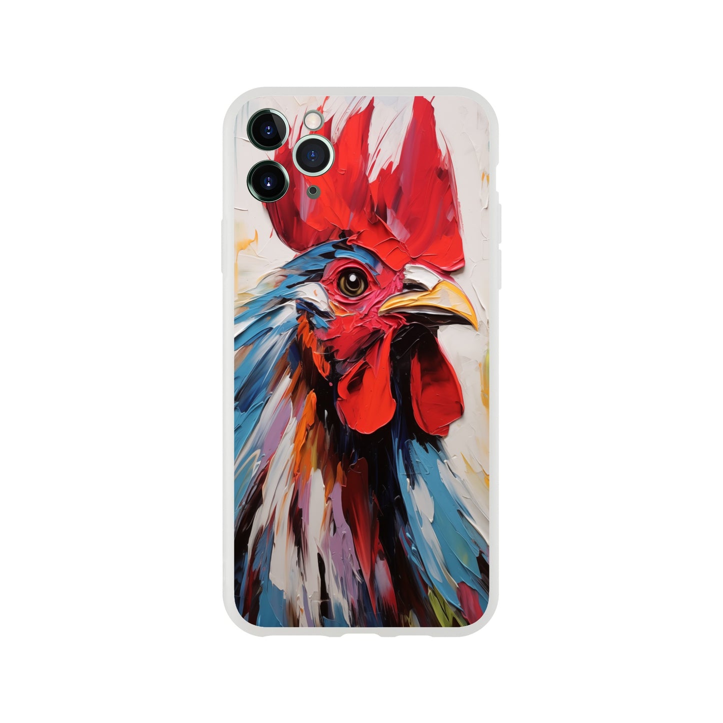 iPhone Case - Rooster Vibrant Vigilance