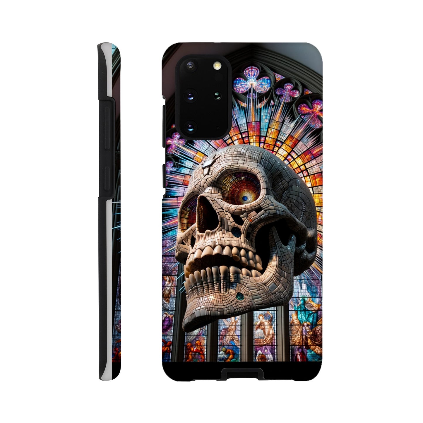 Phone Case - Stained Glass Skull