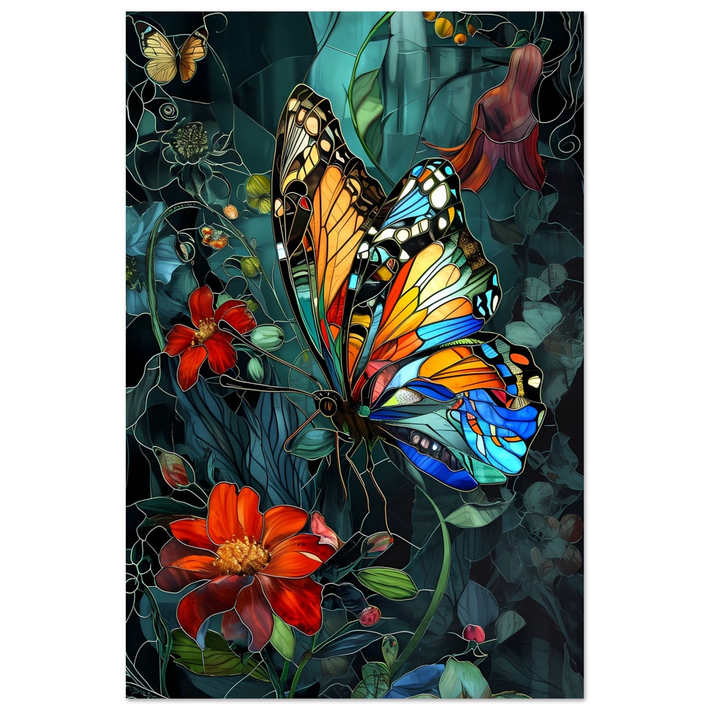 Paper Poster - Botanical Brilliance