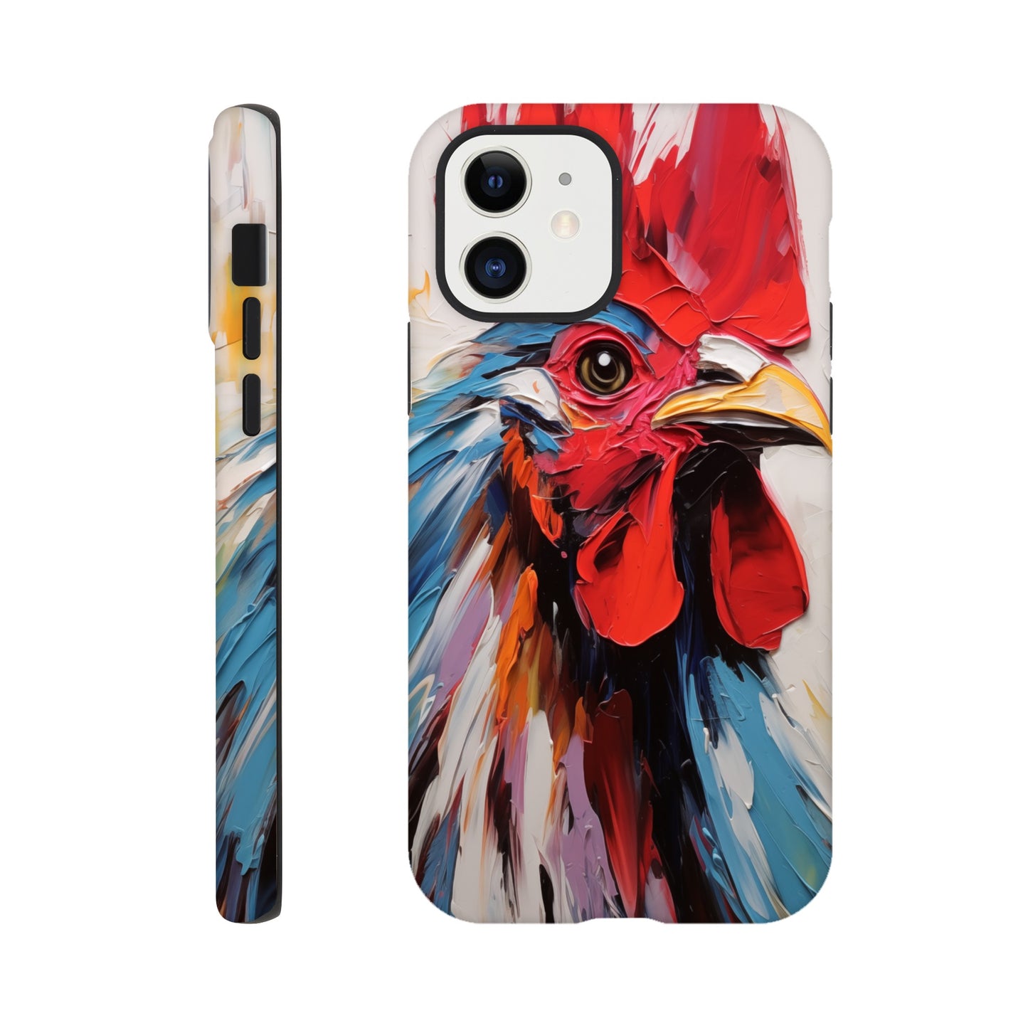 iPhone Case - Rooster Vibrant Vigilance