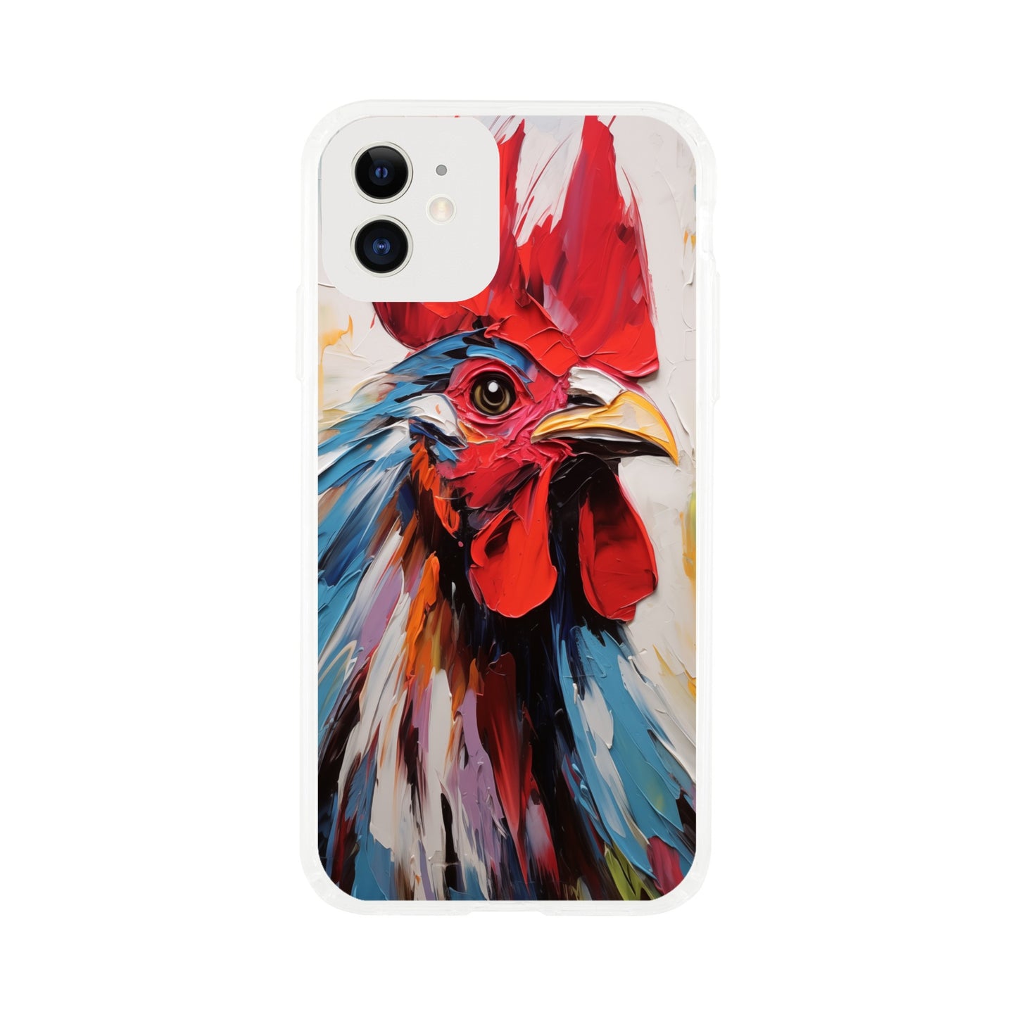 iPhone Case - Rooster Vibrant Vigilance