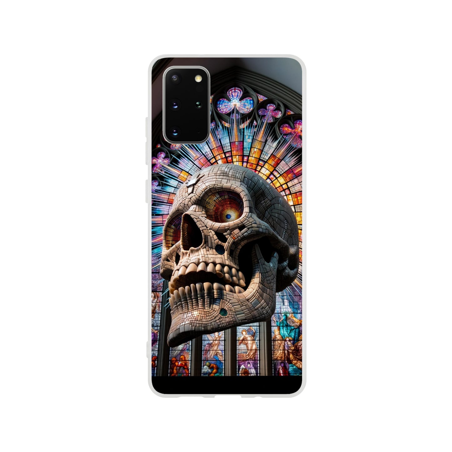 Phone Case - Stained Glass Skull