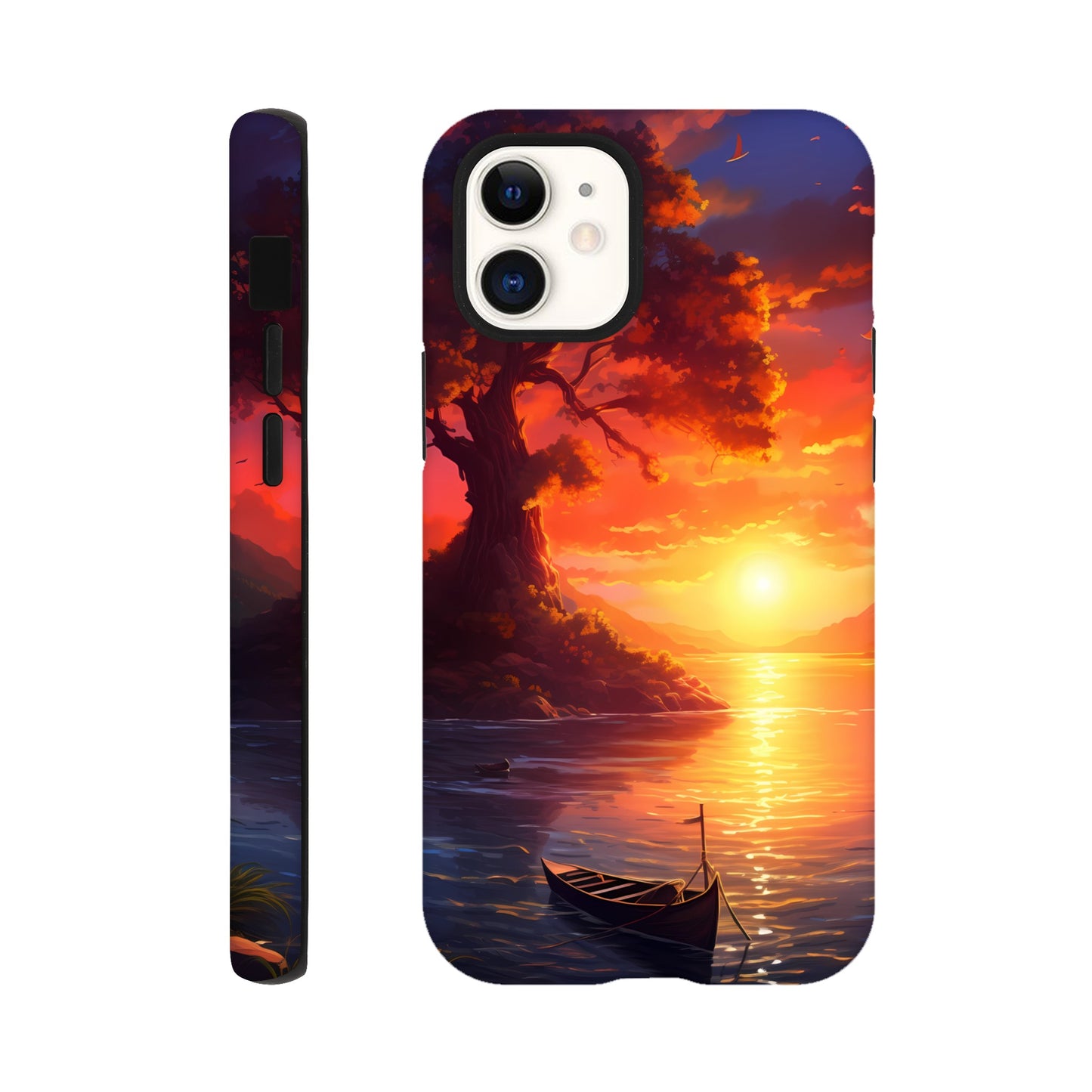 iPhone case - Solitary Sunset Serenade