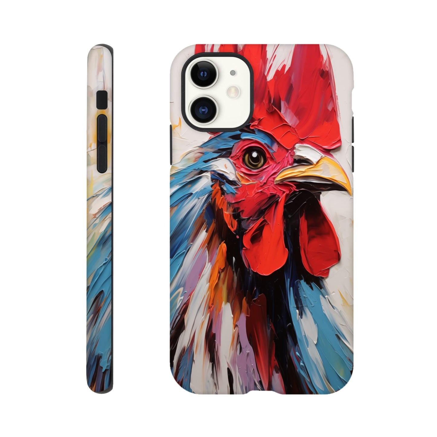 iPhone Case - Rooster Vibrant Vigilance