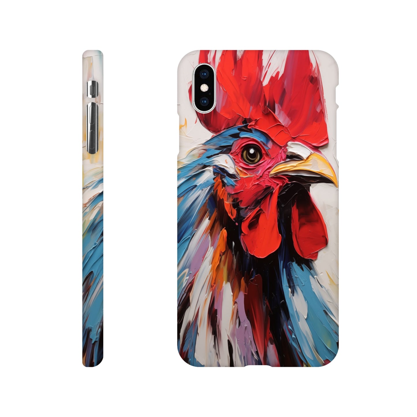iPhone Case - Rooster Vibrant Vigilance