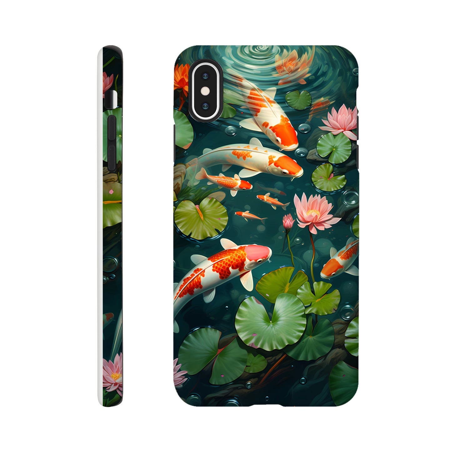 iPhone Case - Tranquil Koi Oasis